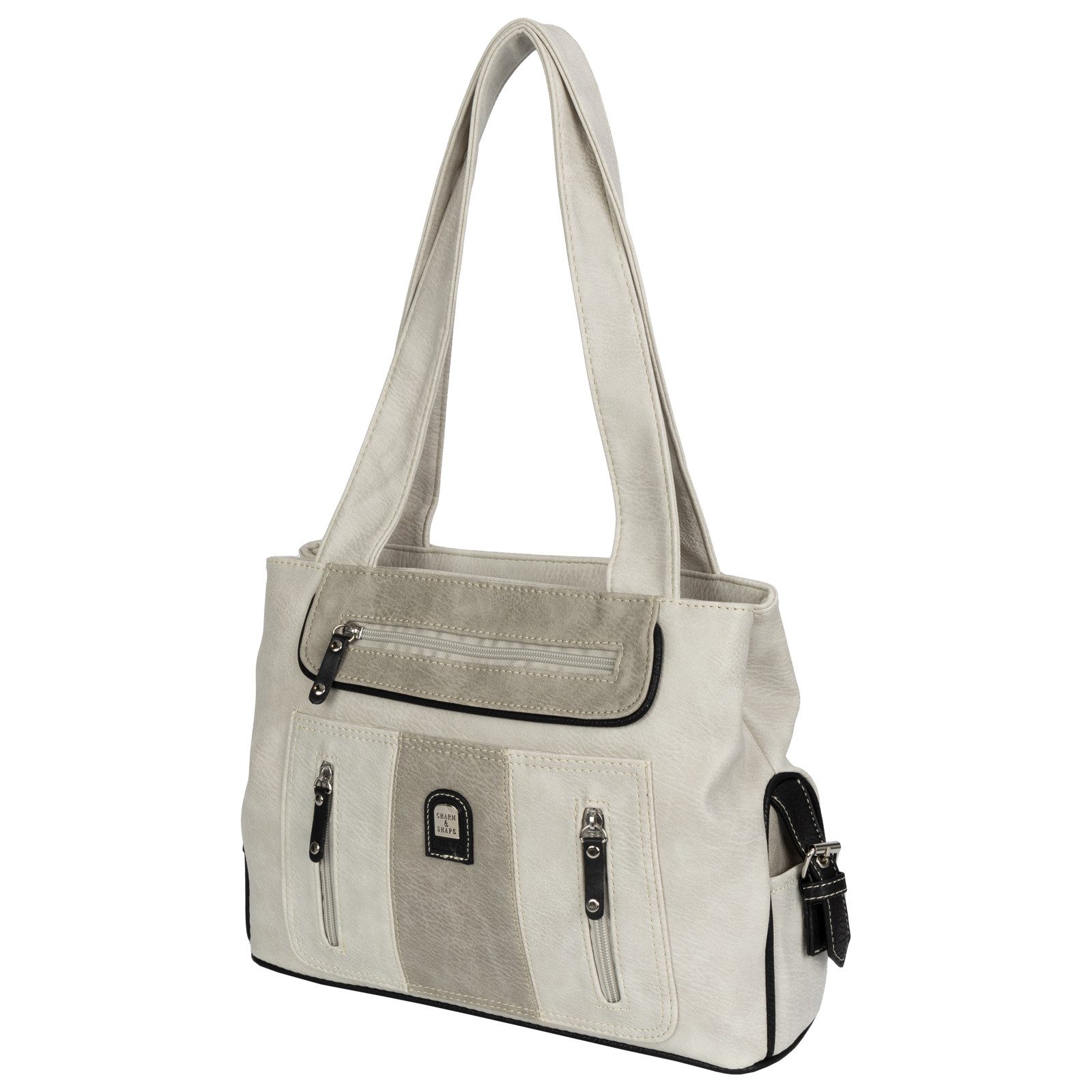 EAAKIE Umhängetasche Damen Tasche Schultertasche Umhängetasche Leder Optik Handtasche, als Schultertasche, Umhängetasche tragbar