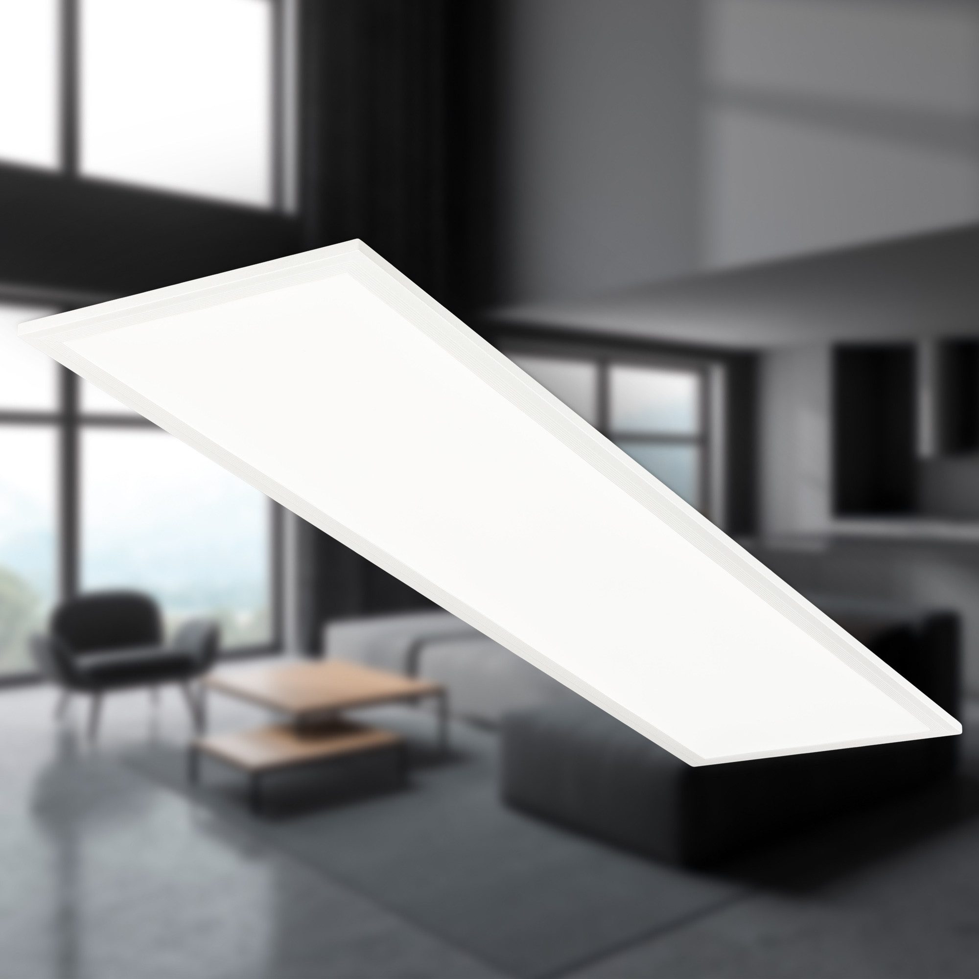 Briloner Leuchten LED Panel SIMPLE, Neutralweiß, LED fest integriert, Neutralweiß, Tageslichtweiß