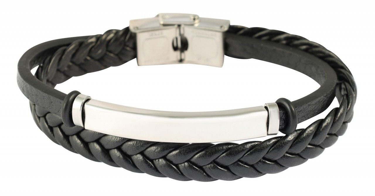 Adelia´s Edelstahlarmband Herren Armband aus Edelstahl