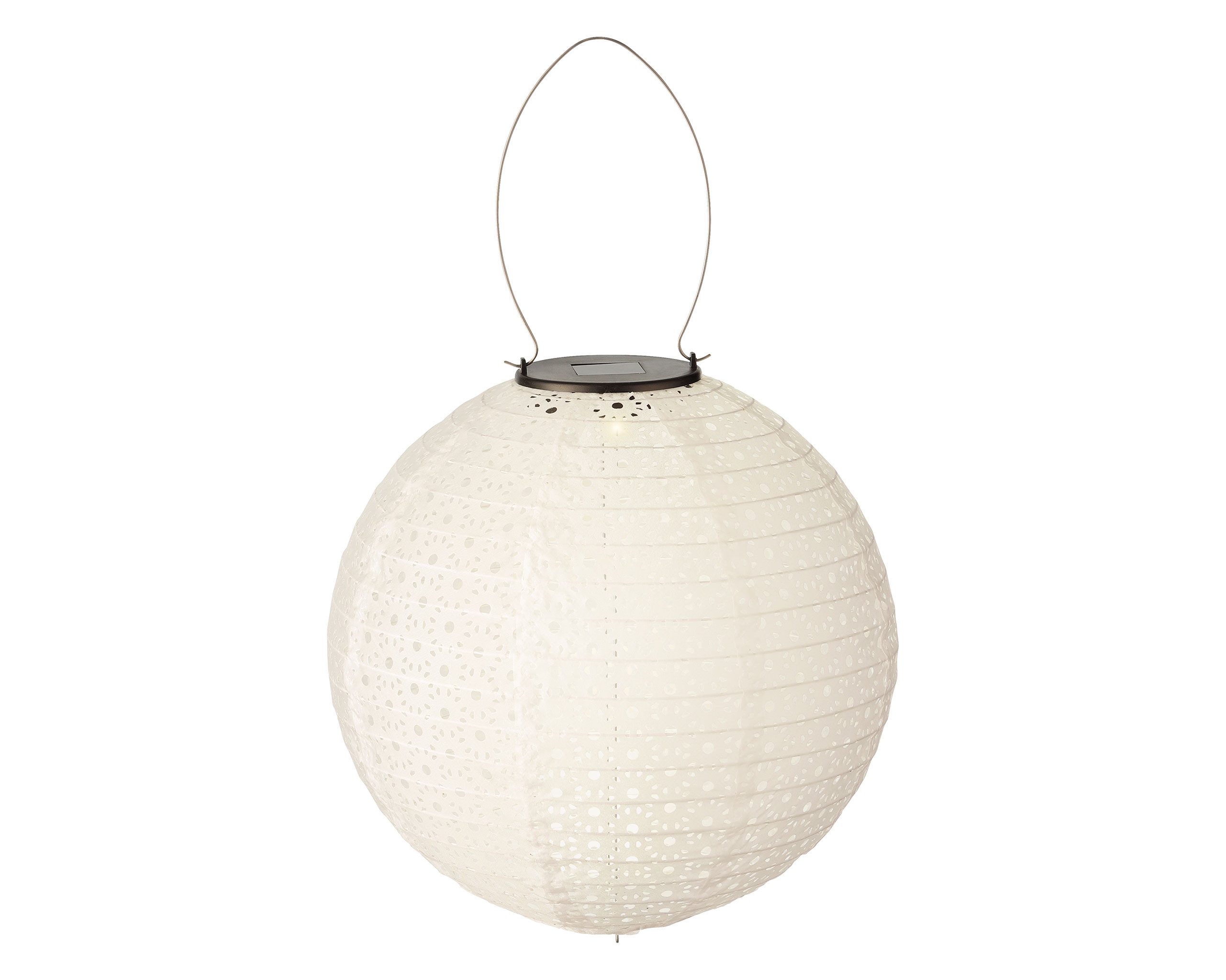 Lumineo LED Laterne, warmweiß, Solar Gartenleuchte günstig online kaufen