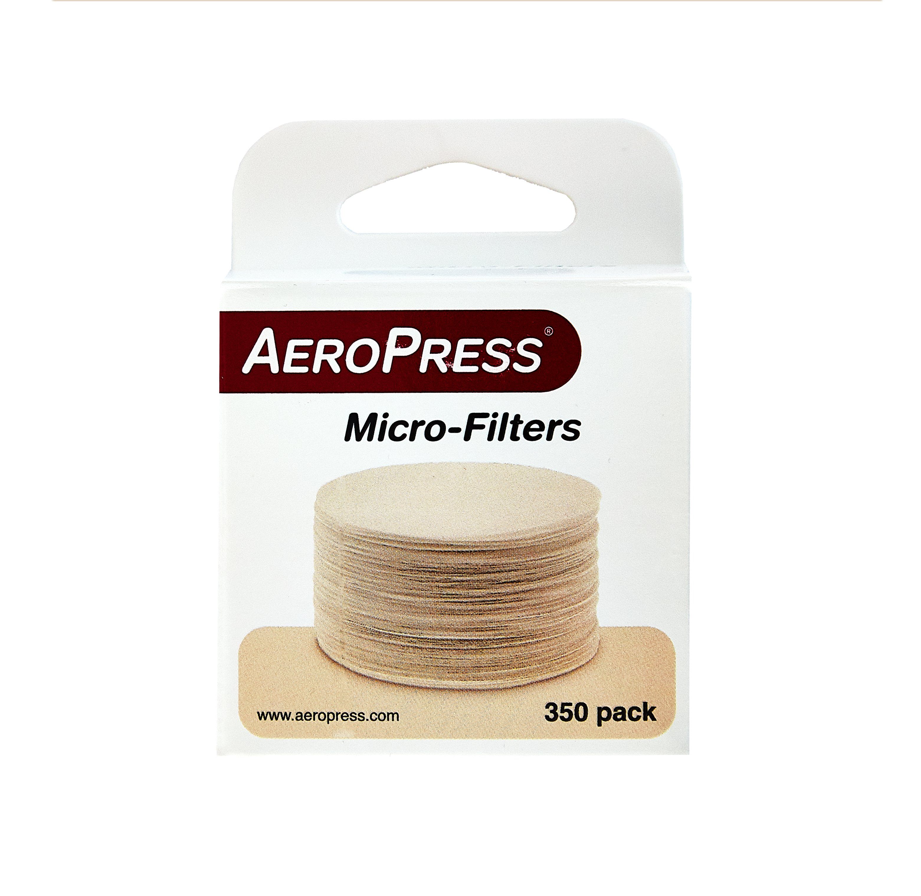 AeroPress Ersatzfilter Papierfilter, Zubehör für Aeropress und Aeropress Go, 350 Stück