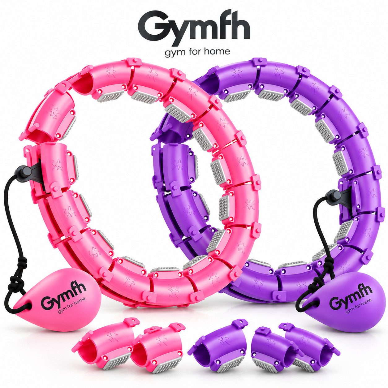 GiglioCollection Hula-Hoop-Reifen Gymfh Smart Hula Hoop – Dein Fitness-Workout für zu Hause