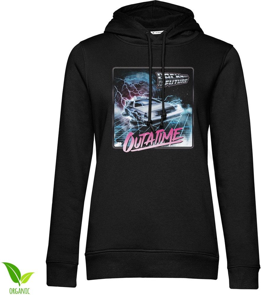 Back to the Future Hoodie Back To The Future - 80's Outatime Girly Hoodie