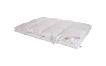 4-Jahreszeitenbett, Belladream Daunenbett Bettdecke Daunendecke 4x6, 135x200 cm 100% neue, Betten Hofmann, Füllung: 960 Gramm neue weiße canadische Daunen, Klasse 1 (100% Daunen)