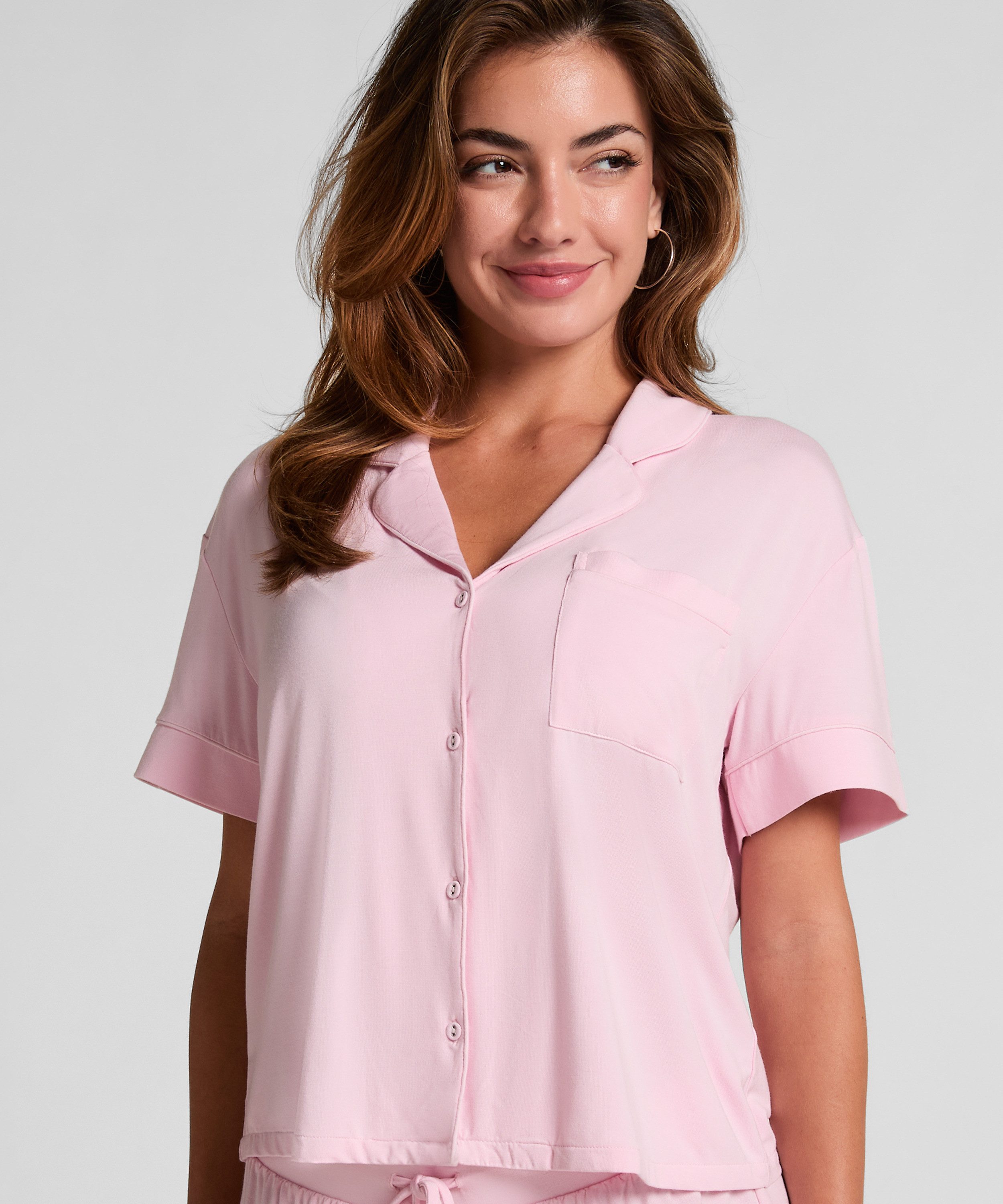Hunkemöller Pyjama Essential Jersey Short-Sleeved Jacket