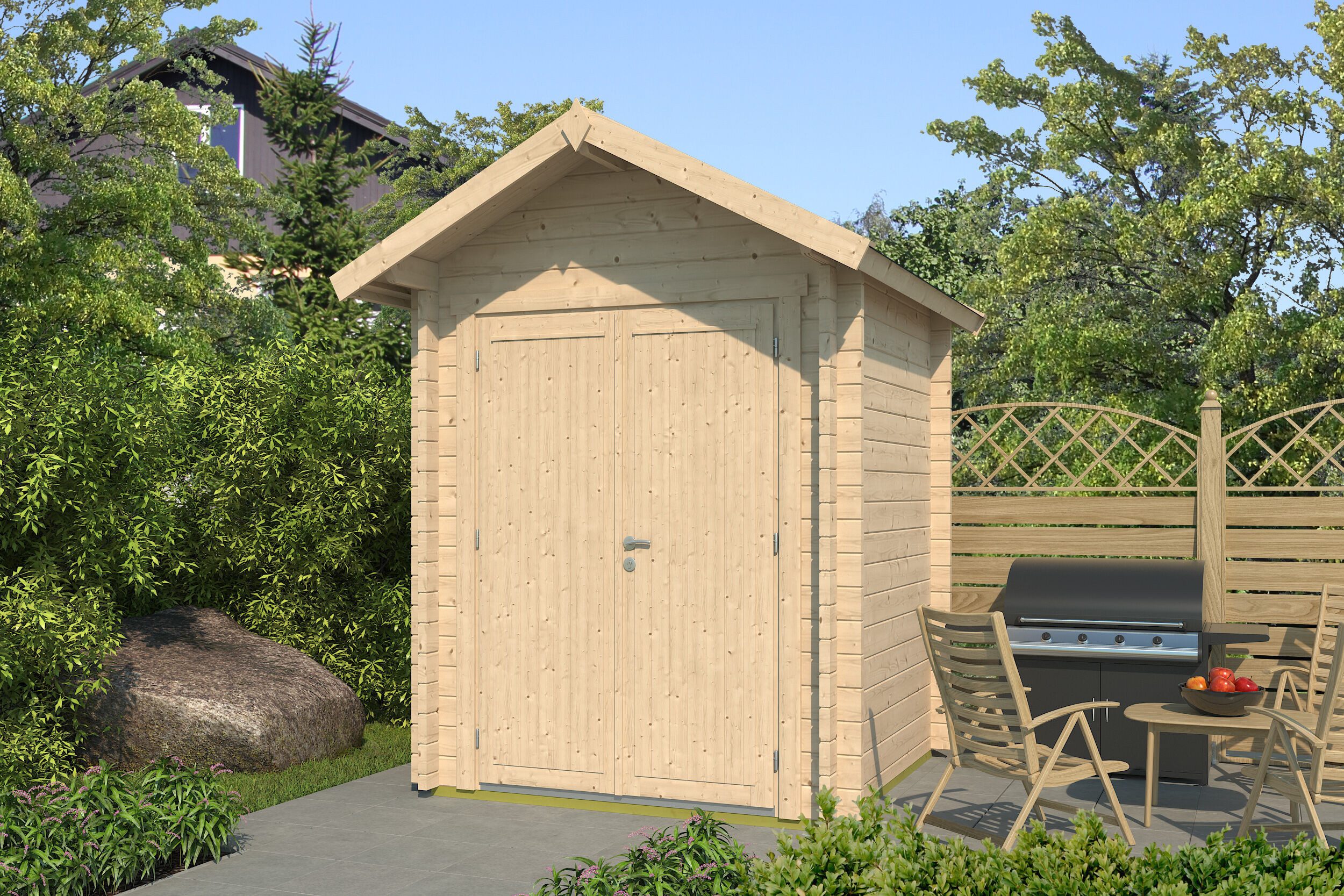 Gartenhaus Lexi 44 A Premium