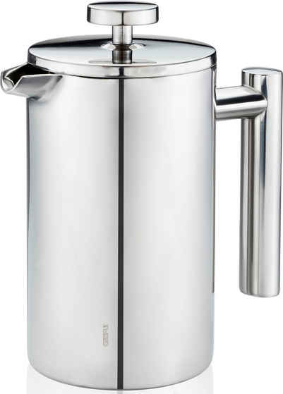 GEFU French Press Kanne Kaffeebereiter GUSTAVO, 600 ml, 600l Kaffeekanne