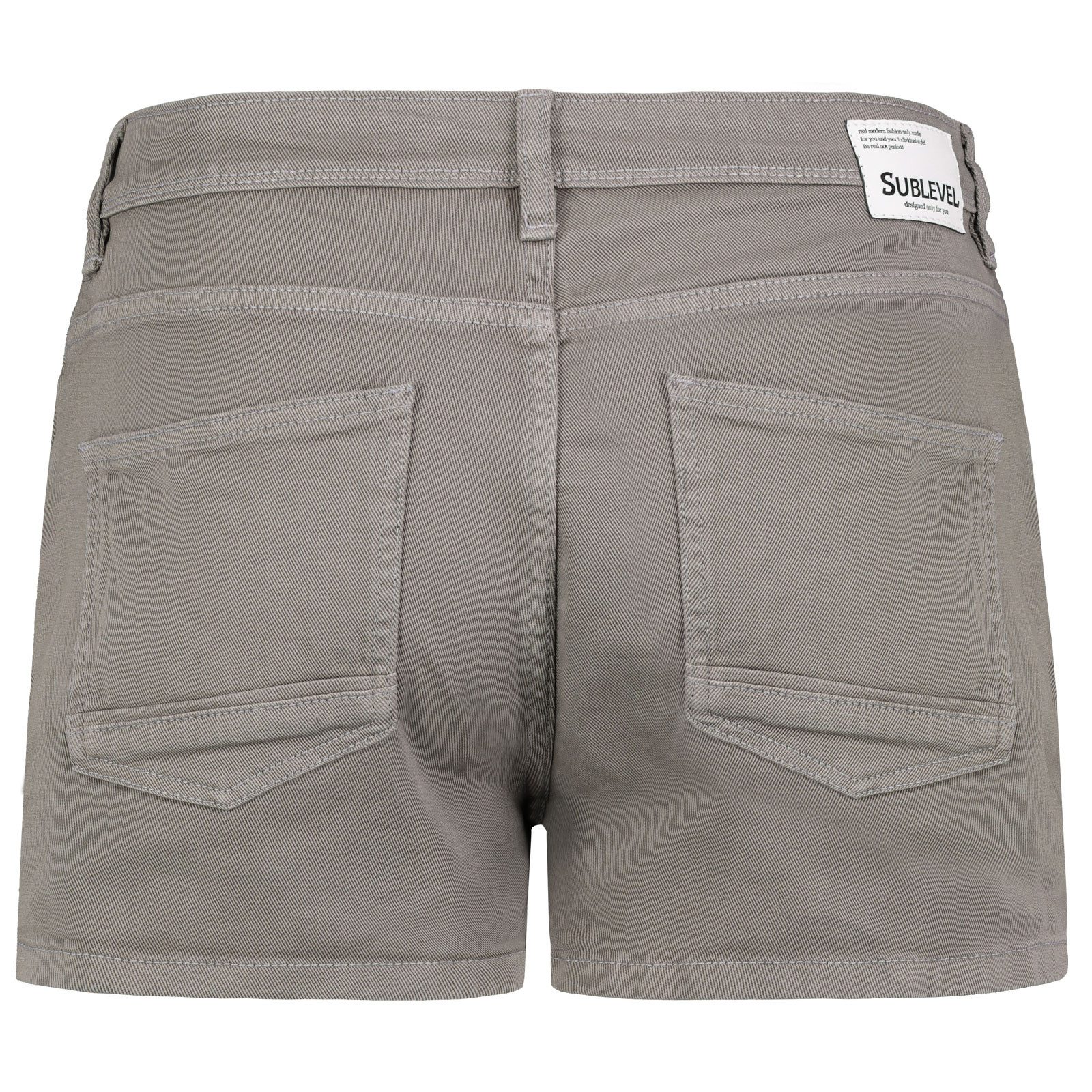 SUBLEVEL Shorts Damen Bermudas kurze Hose Baumwolle Hotpants Chino Sommer H günstig online kaufen