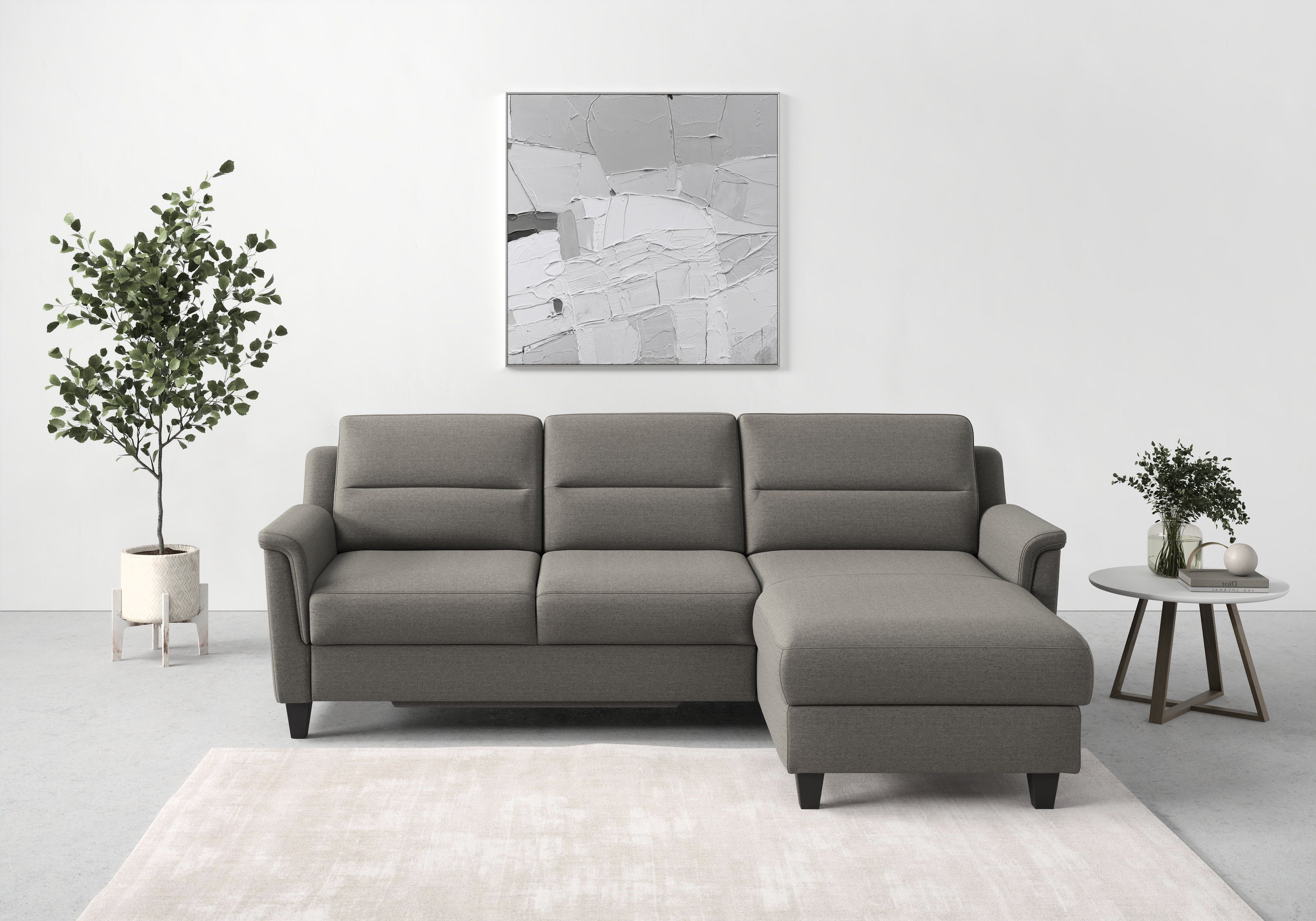 Ecksofa sit&more Bettkasten wahlweise Federkern, Bettfunktion mit inklusive und Farö,