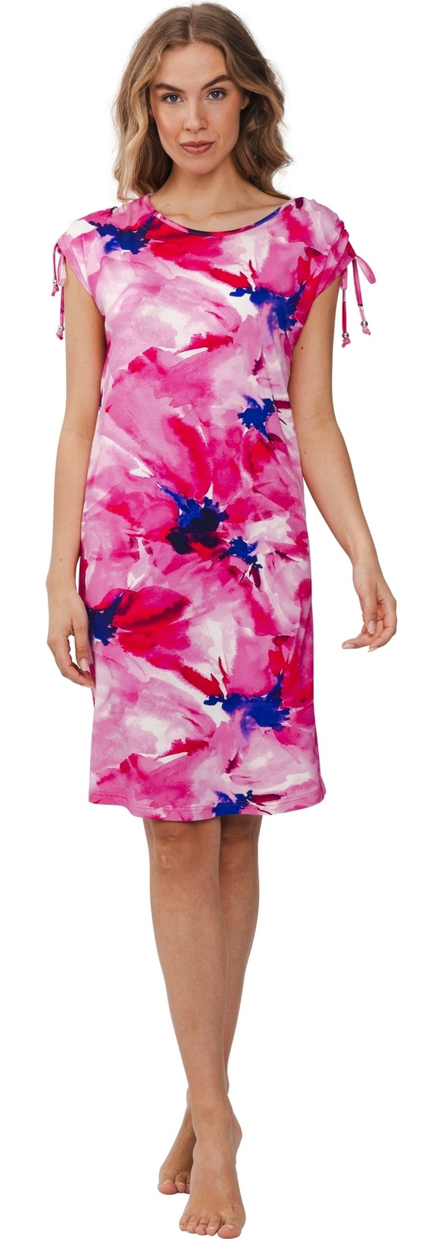 Pastunette Strandkleid Damen Sommerkleid ohne Arm (1-tlg) Modisches Design