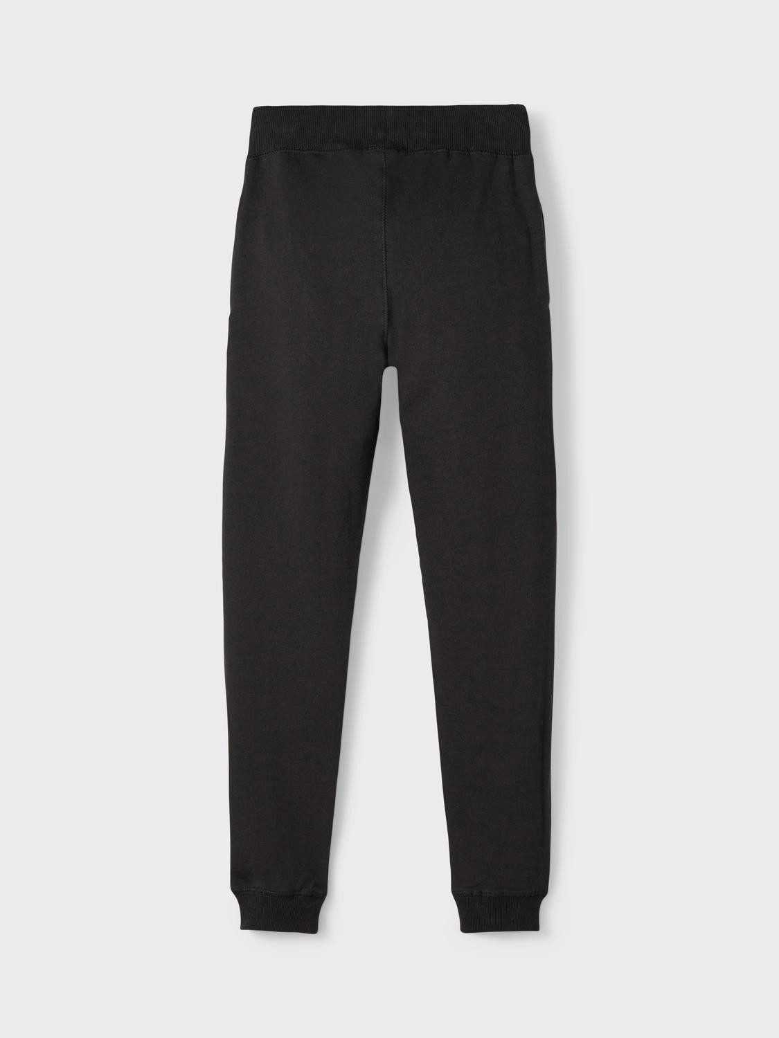 Name It Jogginghose NKMSWEAT für Jungen mit verstellbarem Bund und Kordelzug unifarben, casual, regular fit, Baumwollmix, Rundhals