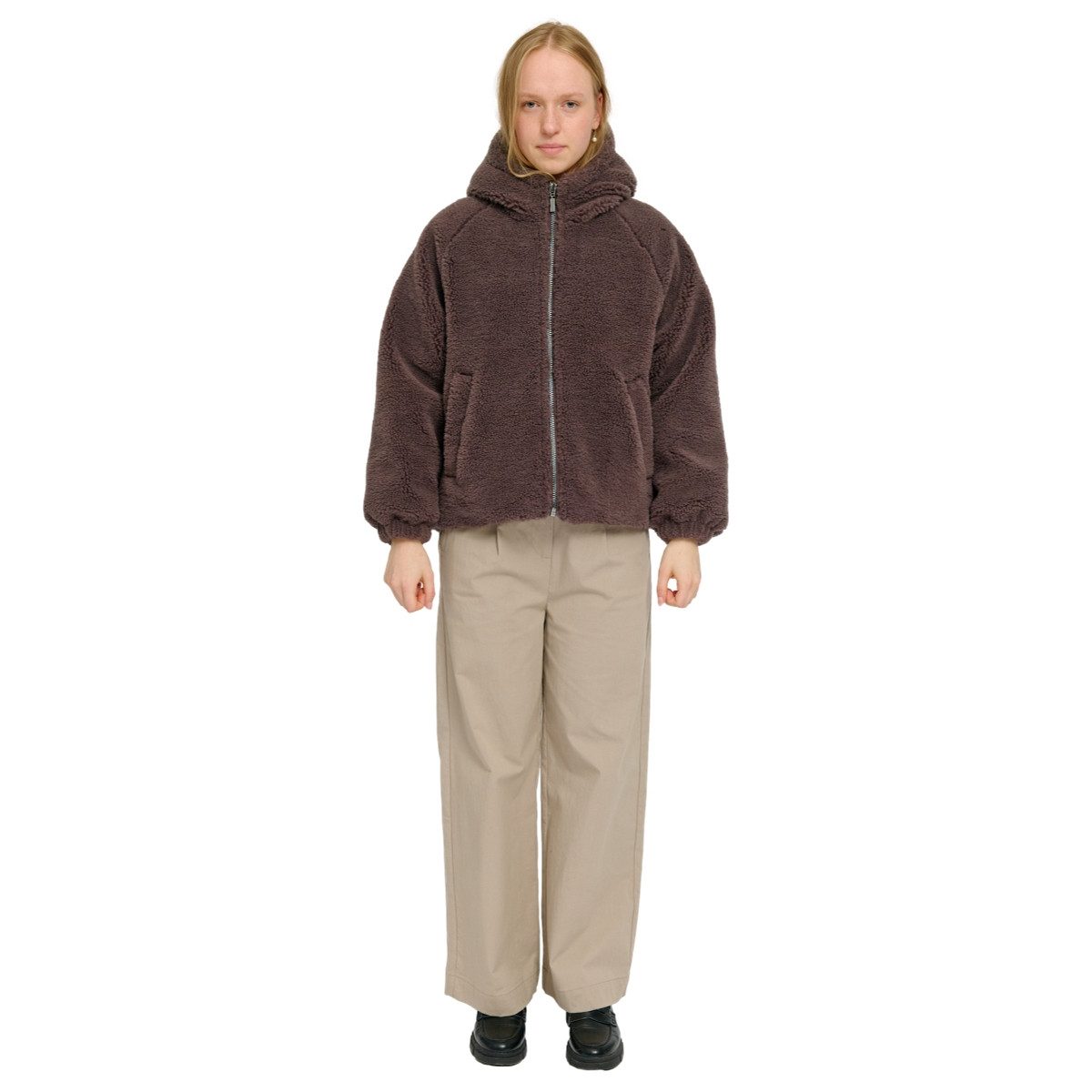 MAZINE Winterjacke Mazine Faux-Fur Hooded Jacket - Kunstfelljacke günstig online kaufen