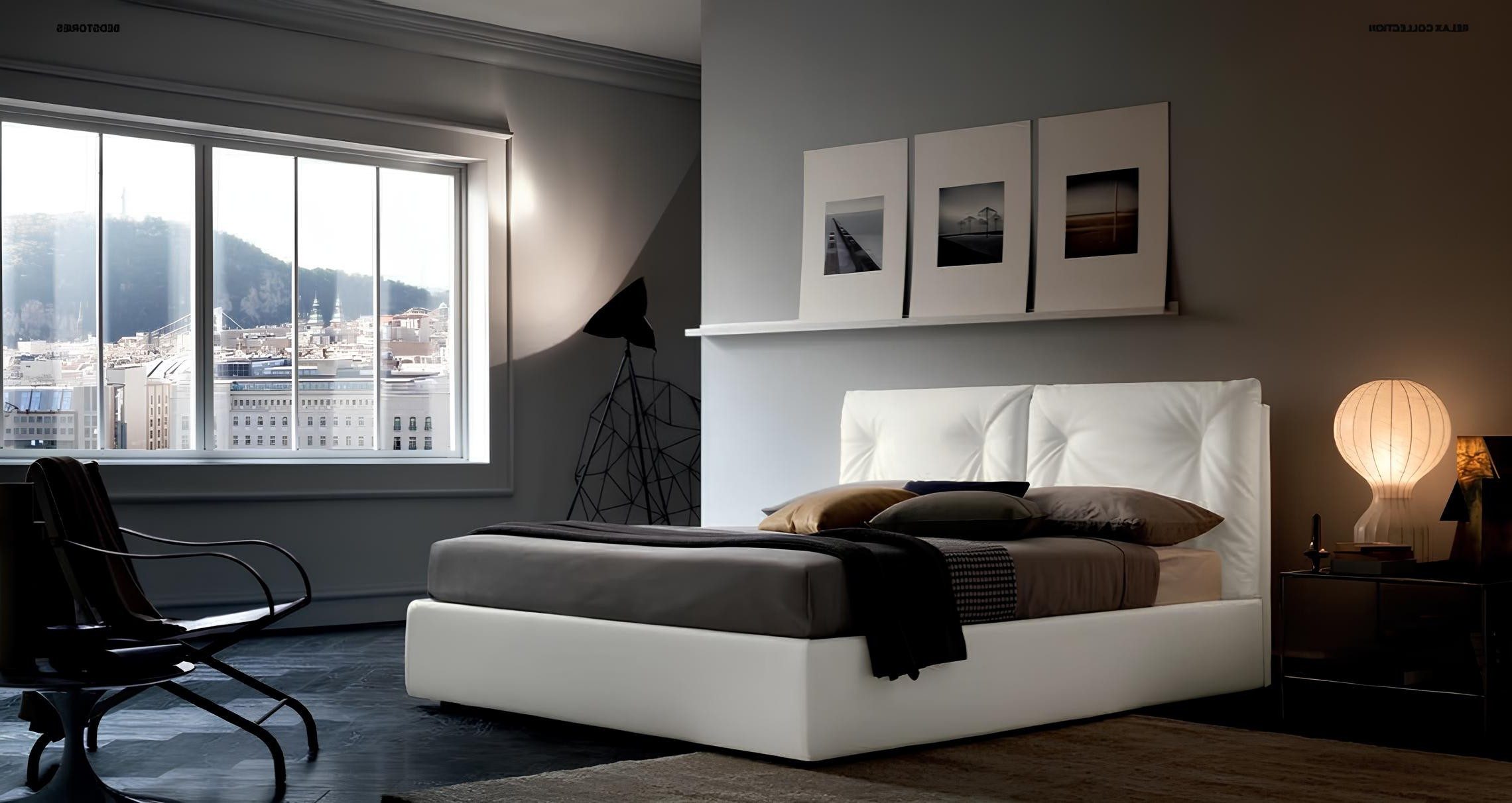 Polsterbett Luxus Bett 160 x 200 cm Design Textil Doppel Hotelzimmer