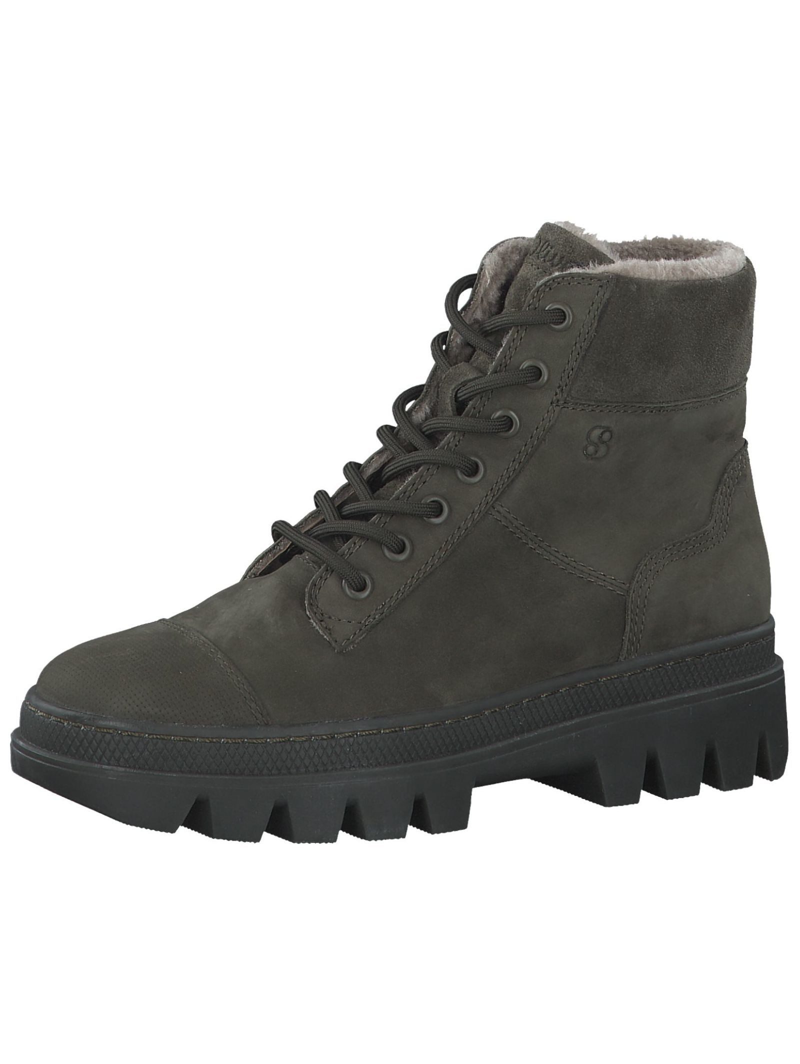 s.Oliver s.Oliver Stiefelette Veloursleder Schnürstiefelette