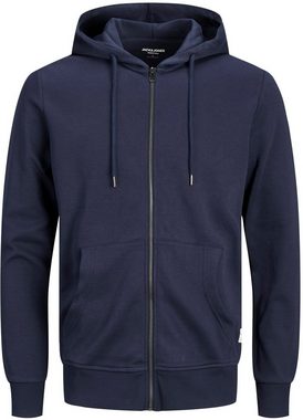 Jack & Jones Kapuzensweatjacke BASIC SWEAT ZIP HOOD