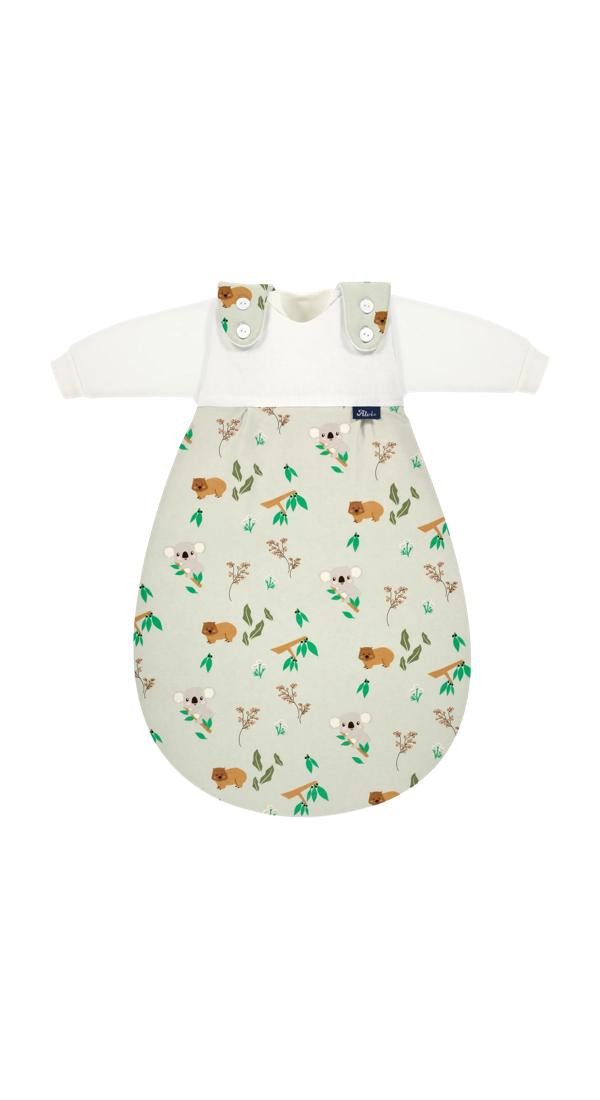 Alvi® Babyschlafsack Baby-Mäxchen 3-teilig Bio-Baumwolle (3 tlg., 1x Außensack, 2x Innensack), TOG Wert: 2.5