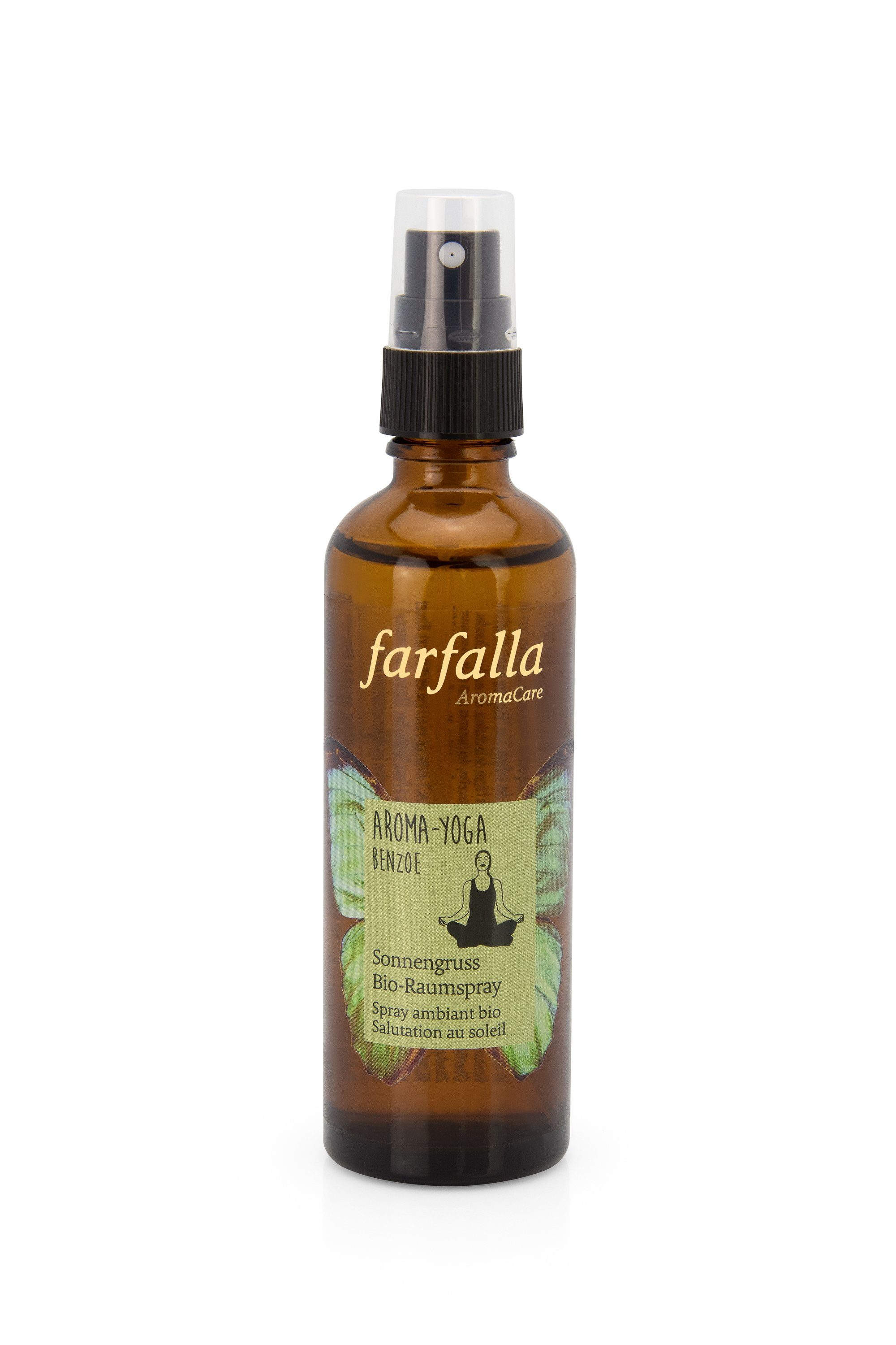 Aroma-Yoga Farfalla 75 Raumduft Benzoe ml Sonnengruss (1-St) Bio-Raumspray