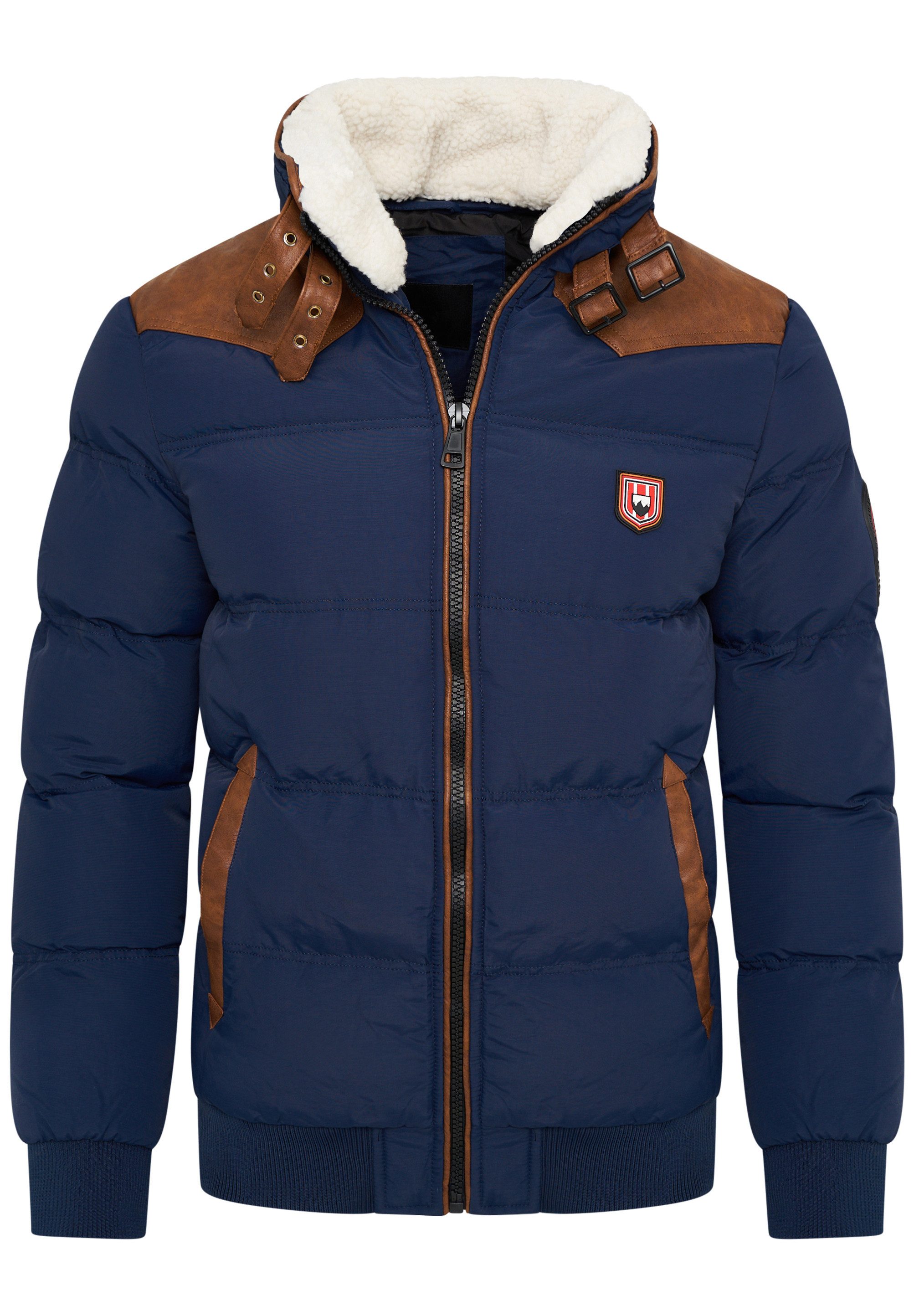 OneRedox Winterjacke ORVARDO Herren warme Pufferjacke günstig online kaufen
