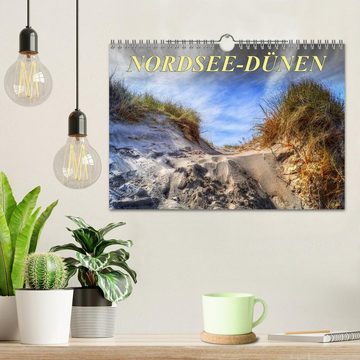 CALVENDO Wandkalender Nordsee-Dünen (Wandkalender 2024 DIN A4 quer), CALVENDO Monatskalender
