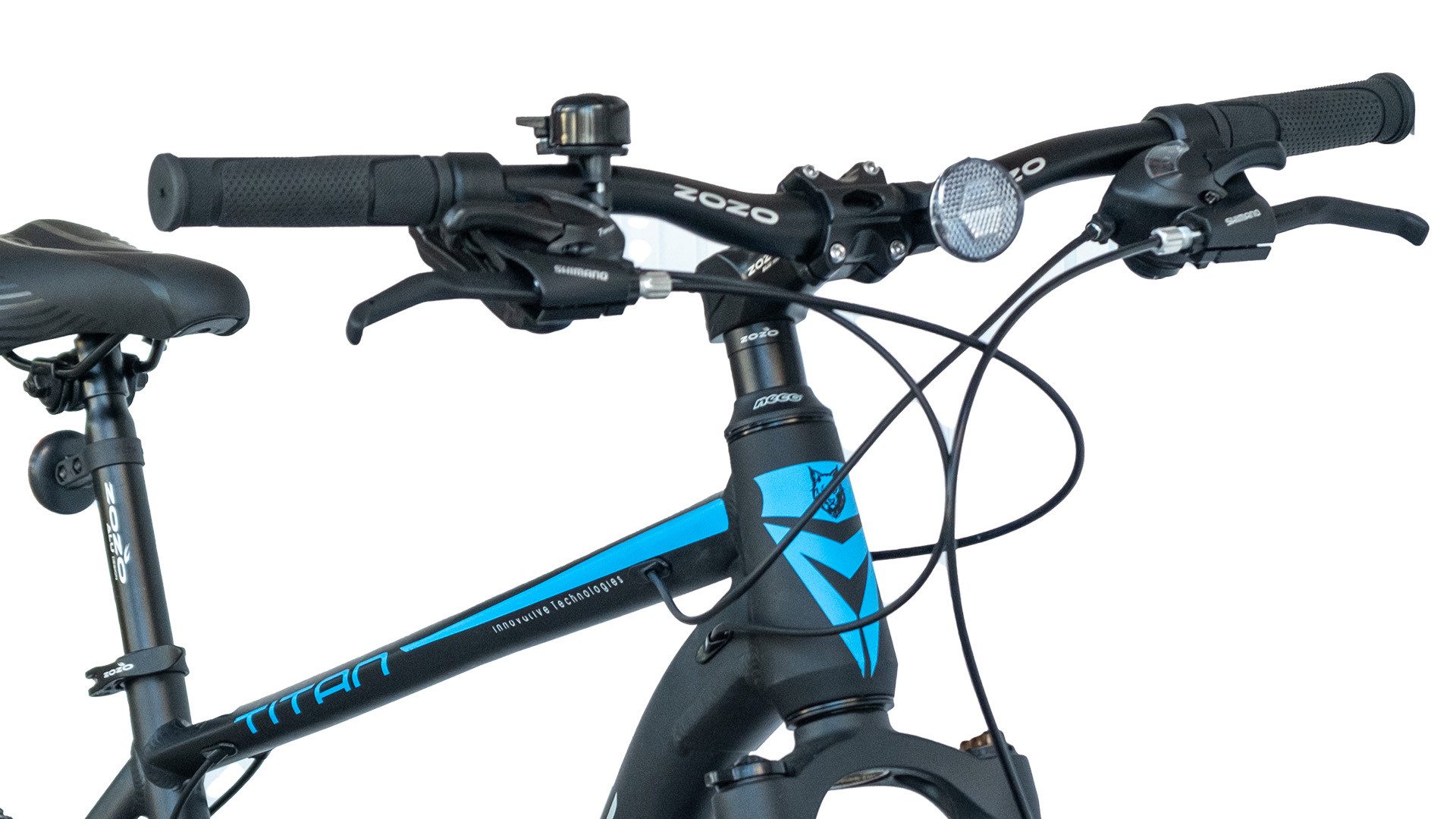 LUCHS Mountainbike Titan MTB 27,5" & 29" Scheibenbremsen Aluminiumrahmen Jungen & Herren, 21 Gang Shimano, Kettenschaltung, Scheibenbremsen – Aluminiumrahmen – Für Jungen & Herren