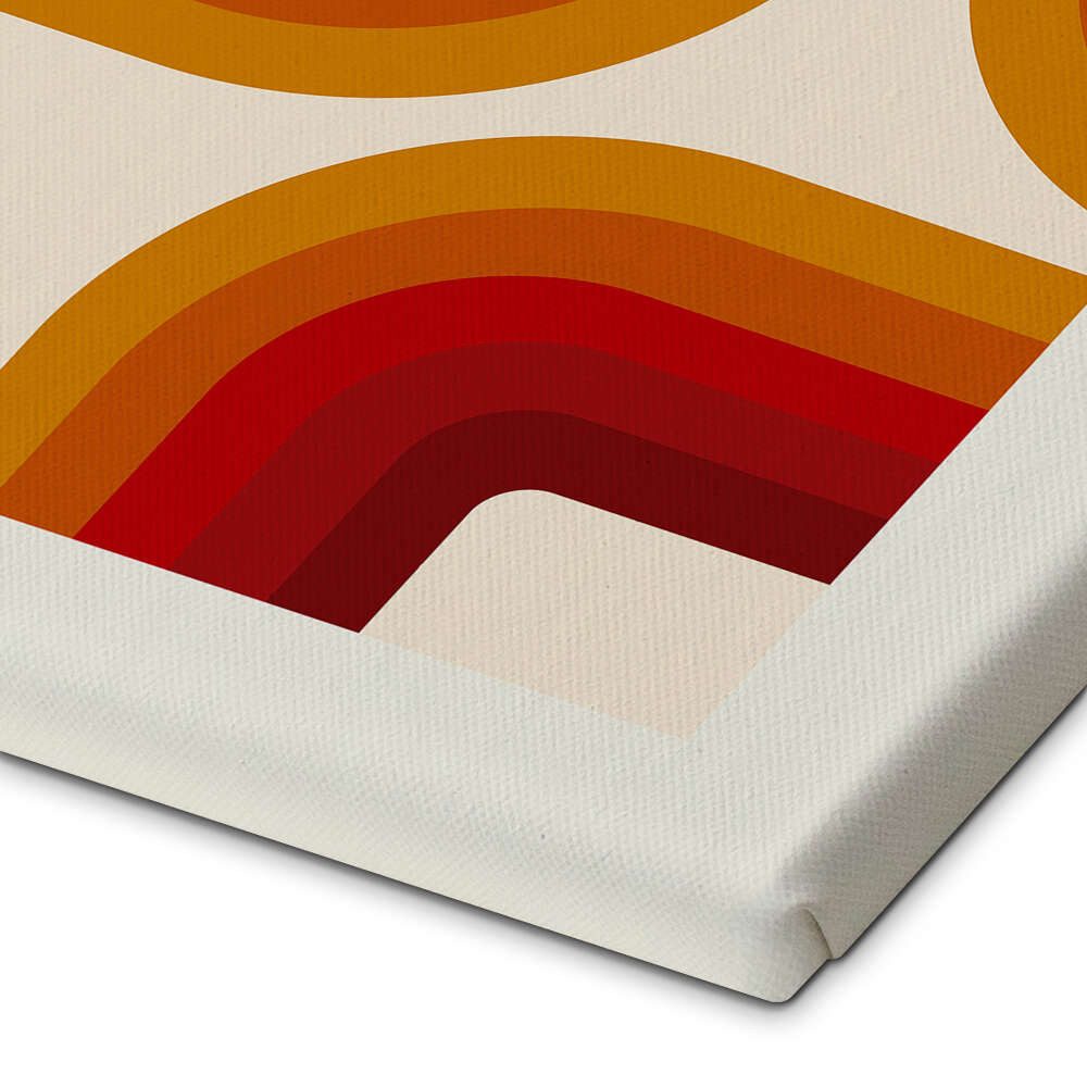 Posterlounge Wandbild Bauhaus - Retro Bow, Mandy Reinmuth, erhältlich als Poster, Leinwandbild, Wandsticker oder Acrylglasbild