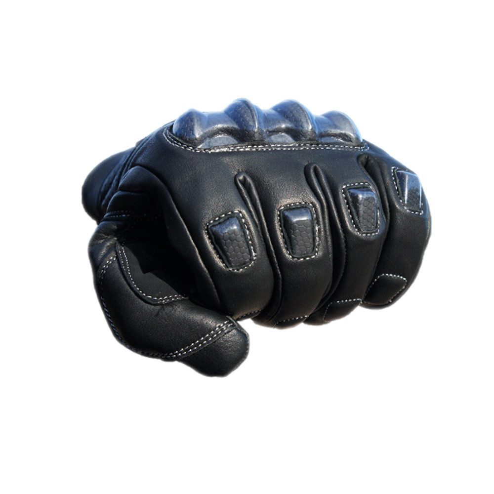 PROANTI Motorradhandschuhe PROANTI Leder Motorradhandschuhe Chopper Einsatz taktische Handschuhe