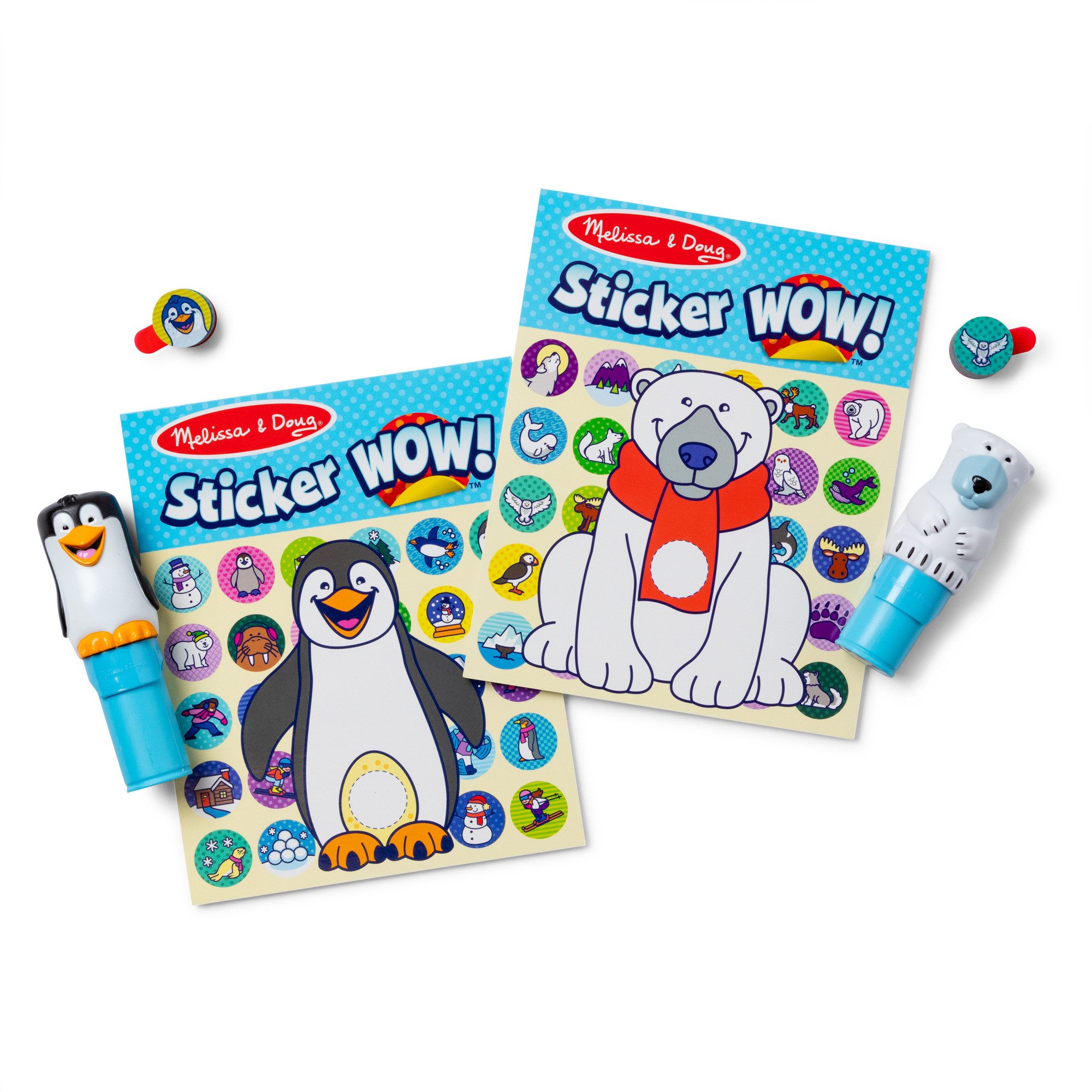HATCHIMALS Spielfigur Spin Master Melissa & Doug - Sticker WOW!