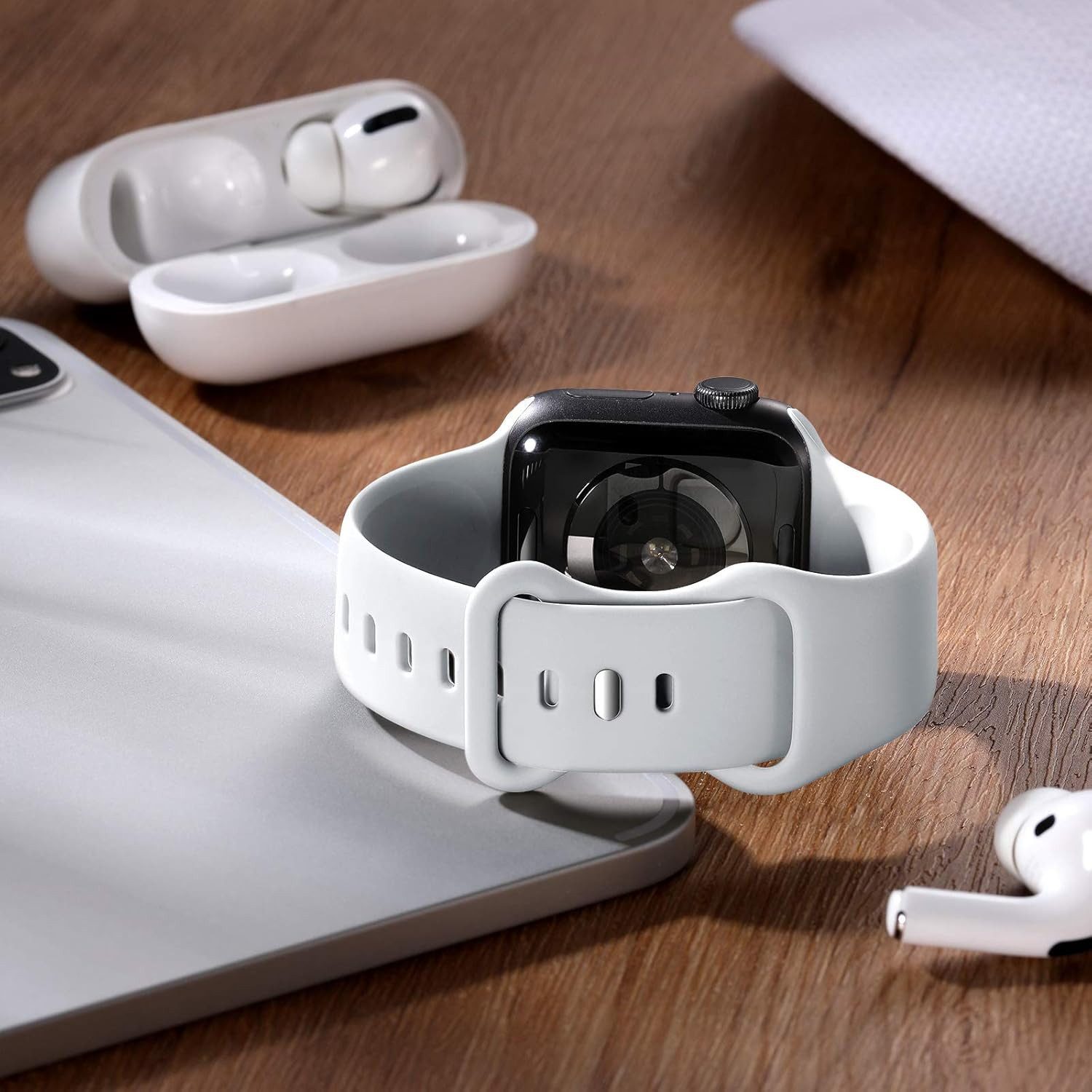 Widmann-Shop Smartwatch-Armband Apple Watch Silikon Armband günstig online kaufen