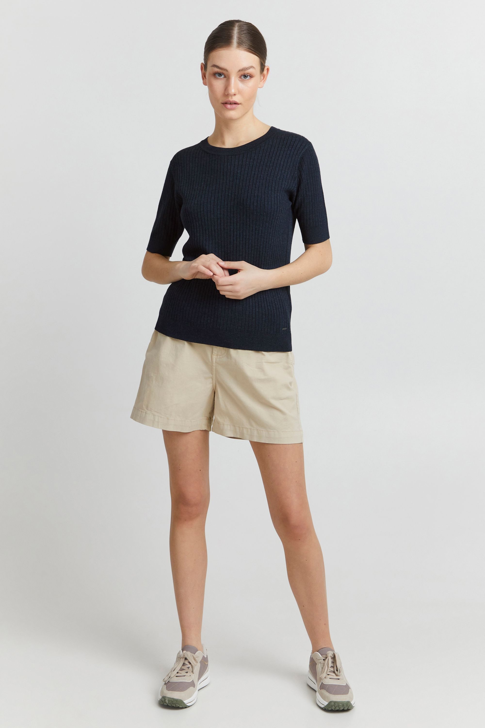 OXMO Kurzarmpullover Riona günstig online kaufen