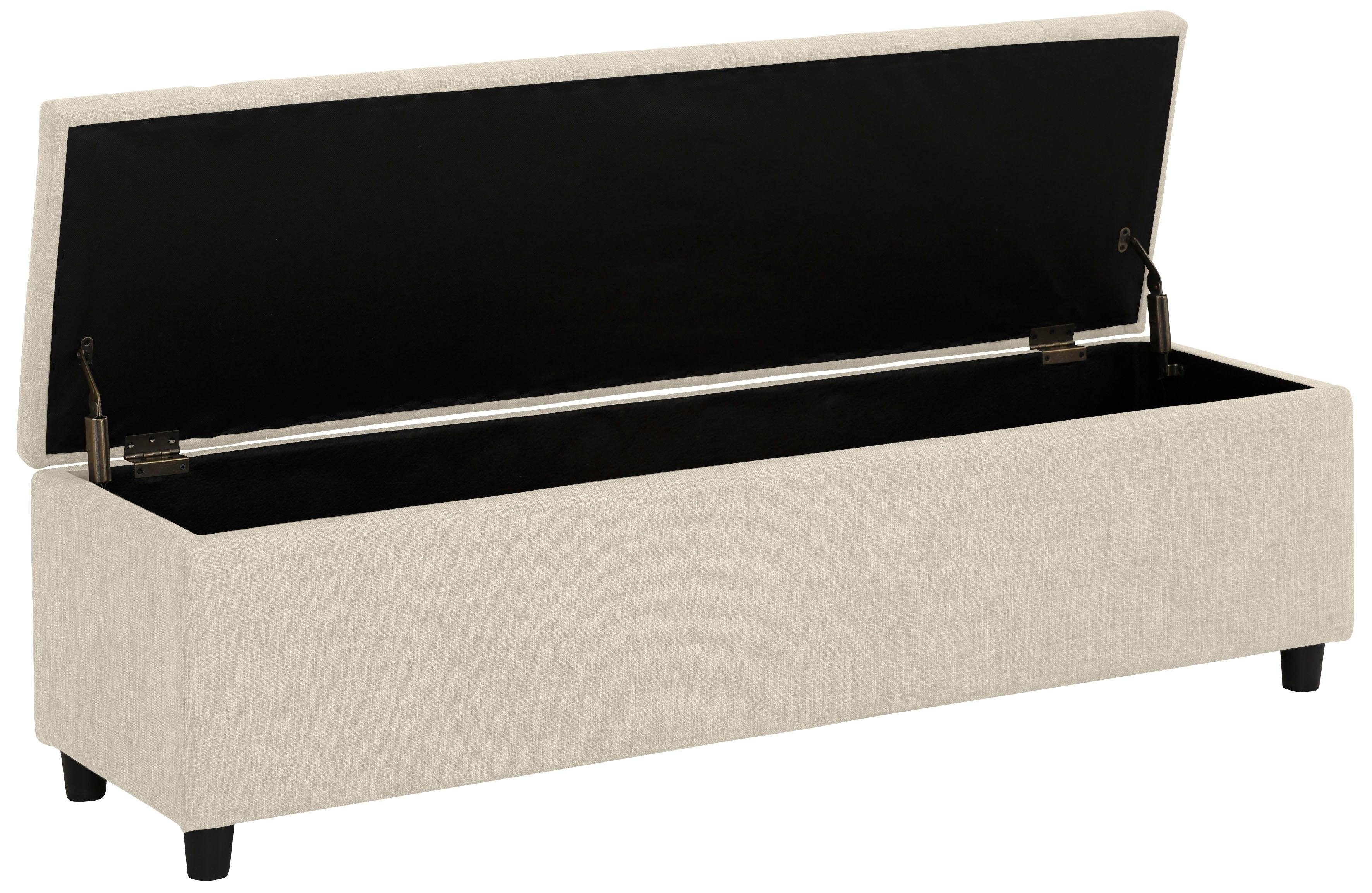 Home affaire Polsterbank Goronna, in 5 Farben, Sitzhöhe 41,5 cm, als Garderobenbank geeignet