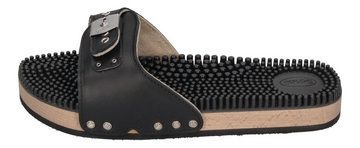 Scholl PESCURA FLAT MASSAGE Keilpantolette Black