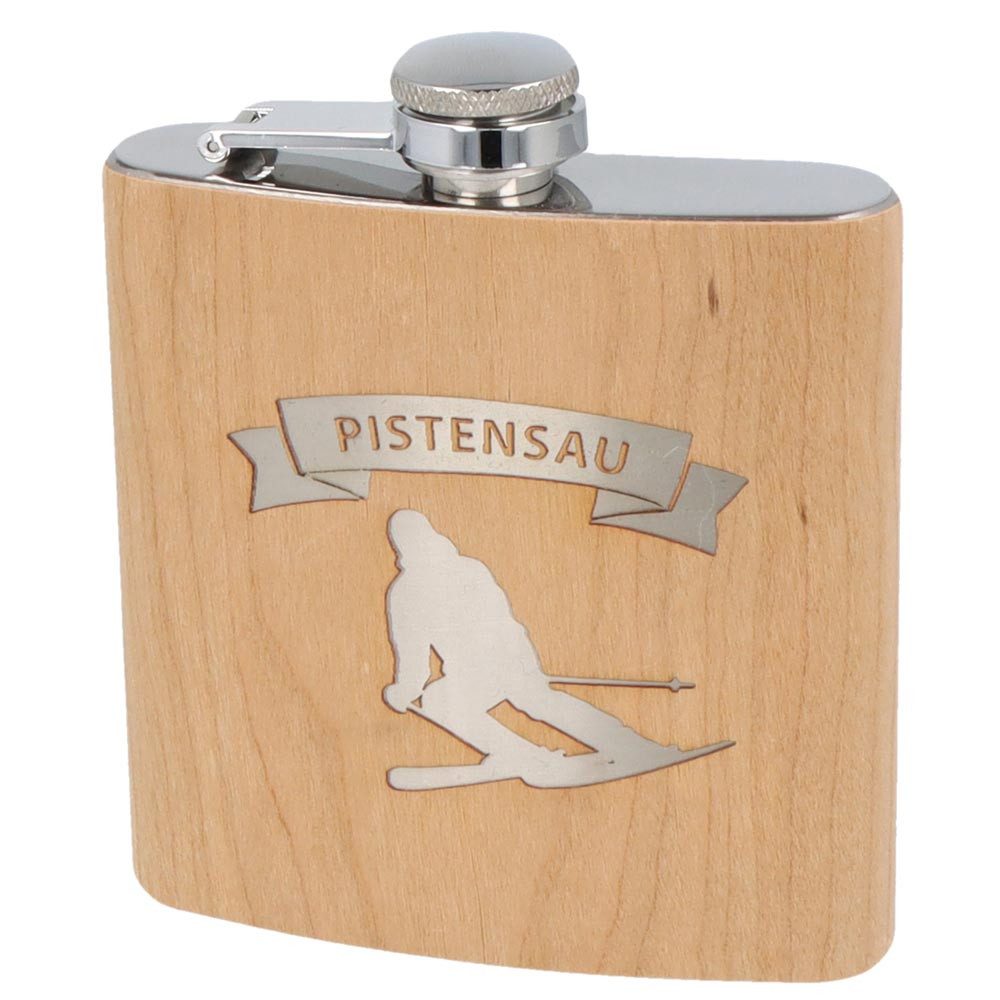 Spruchreif® Flachmann Flachmann aus Edelstahl mit Gravur· perfekte Geschenkidee für Wanderer