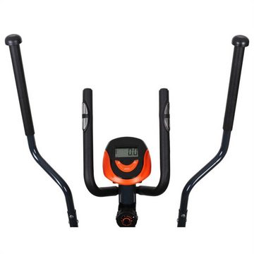 KLARFIT Heimtrainer Ellifit FX 250 (Trainingscomputer mit gut ablesbarem LCD-Display und großen Tasten)