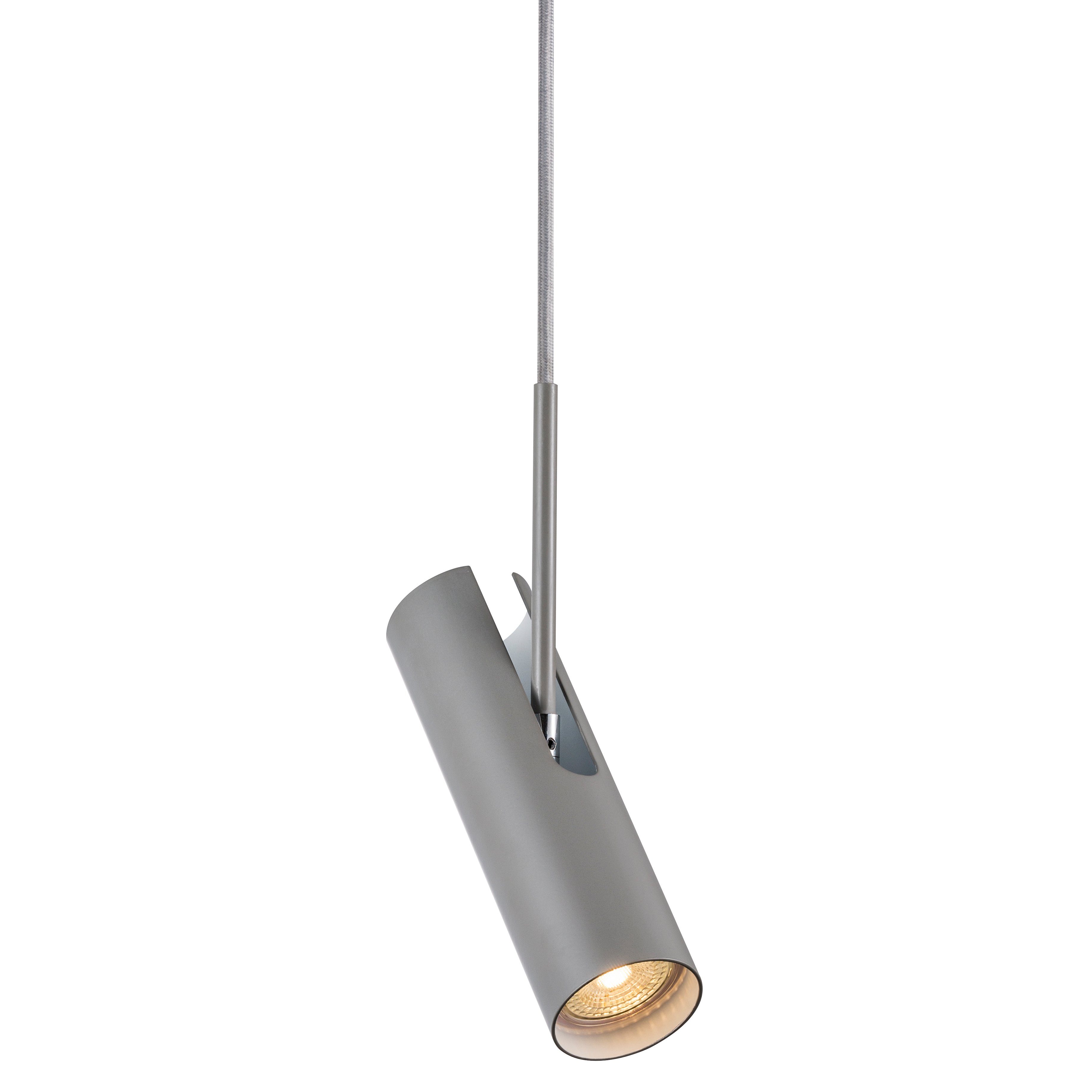 Nordlux Pendelleuchte Pendel MIB 6 GU10 grau schwenkbar 71679911, ohne Leuchtmittel
