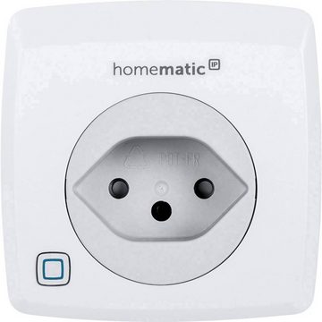 Homematic IP Schalt-Mess-Steckdose (CH für die Schweiz Smart-Home-Steuerelement, mit Messfunktion