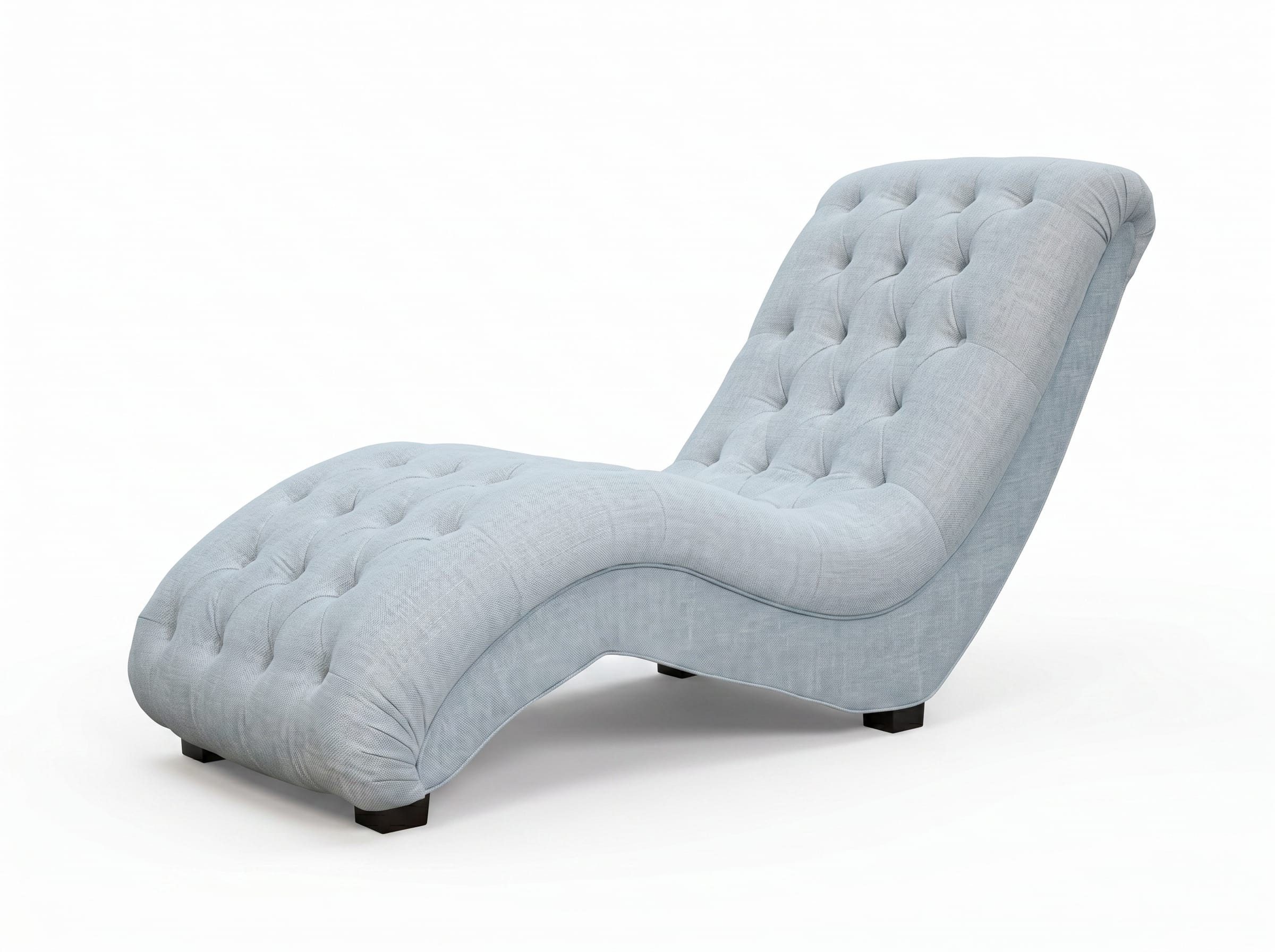 Xlmoebel Relaxliege Grau gepolsterte Chaiselongue für gemütliche Stunden im Freien, 1 Teile, Made in Europa