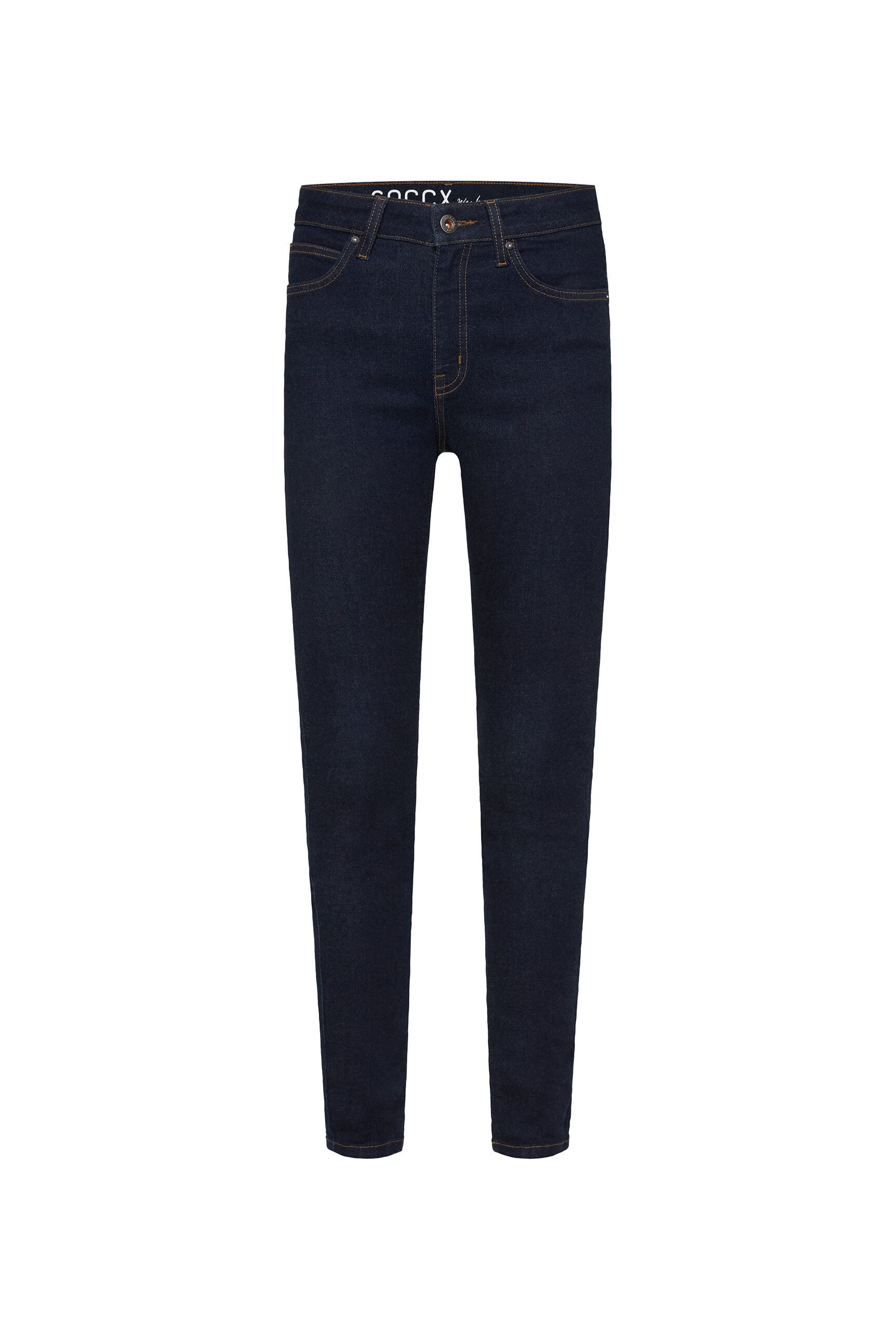 SOCCX Slim-fit-Jeans mit hoher Leibhöhe – Bild 2 von 5