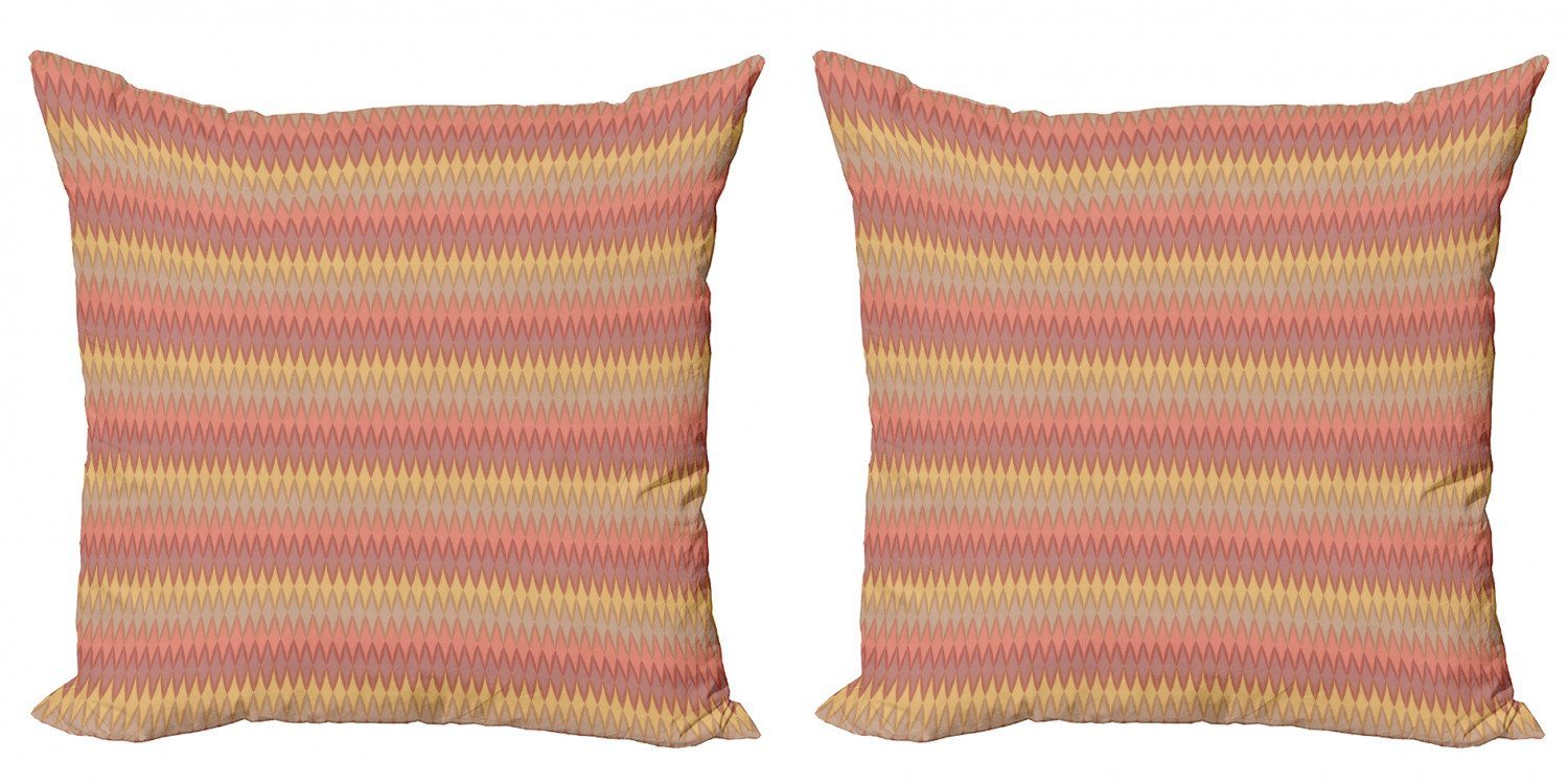 Kissenbezüge Shapes Farben Accent (2 Digitaldruck, Abstrakt Abakuhaus Doppelseitiger Gedämpfte Modern Stück), Autumn