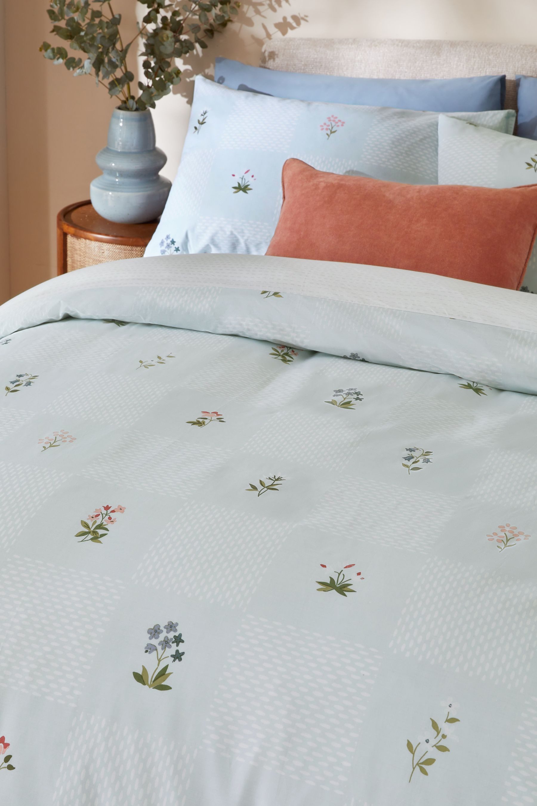 Next Bett-Set Bedruckter Bettbezug und Kissenbezug günstig online kaufen