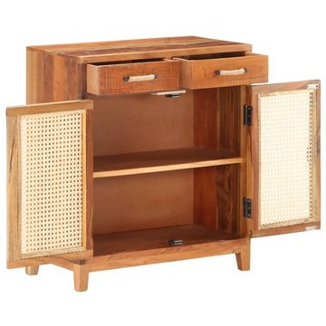 vidaXL Anrichte Sideboard 65x35x75 cm Altholz Massiv