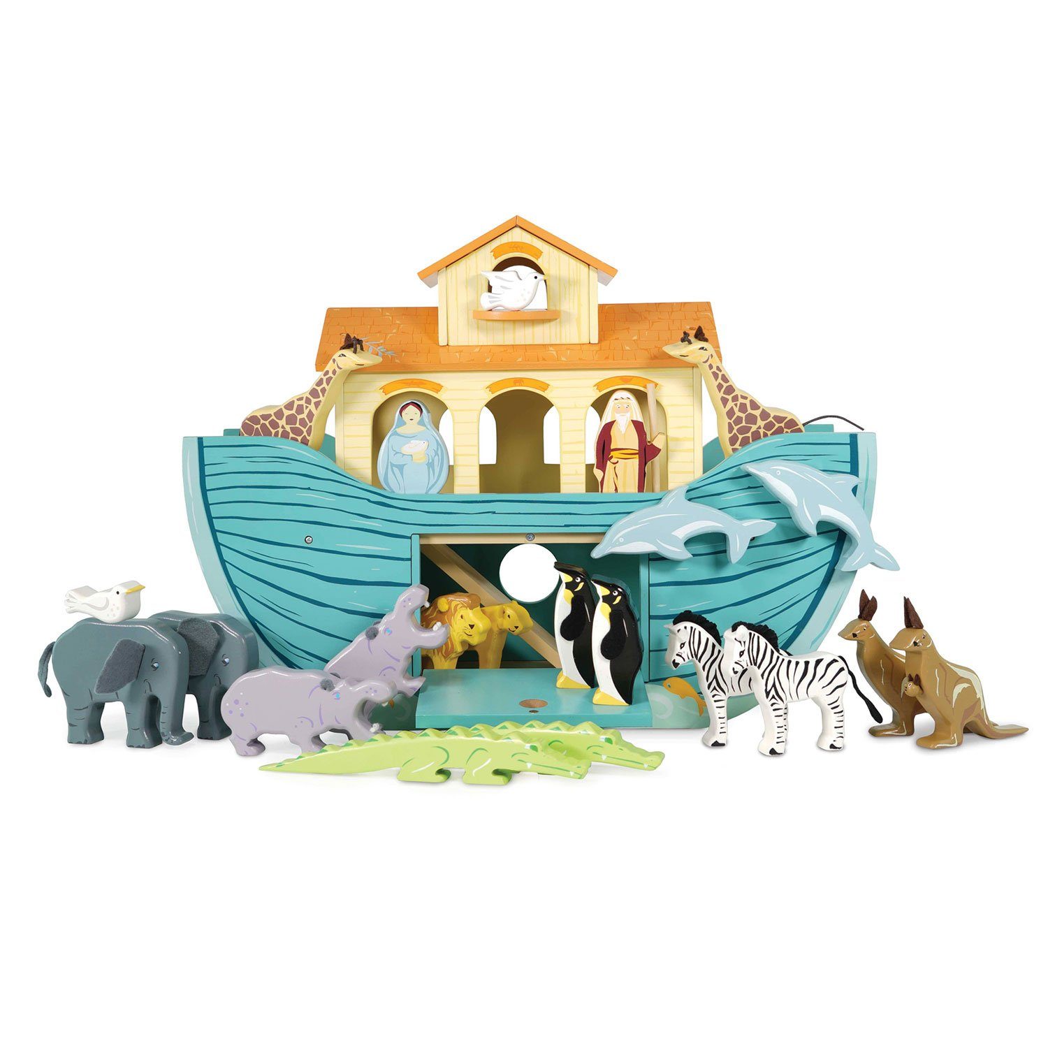 Le Toy Van Spielzeug-Boot Holz Spielzeugfiguren günstig online kaufen