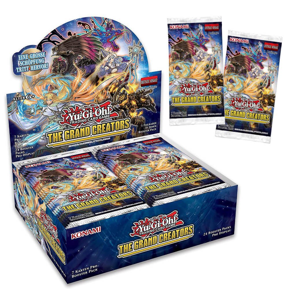 Yu-Gi-Oh Sammelkarte »YGO YuGiOh! The Grand Creators - 1 Display - 24«, Yu-Gi-Oh Sammelkarten 