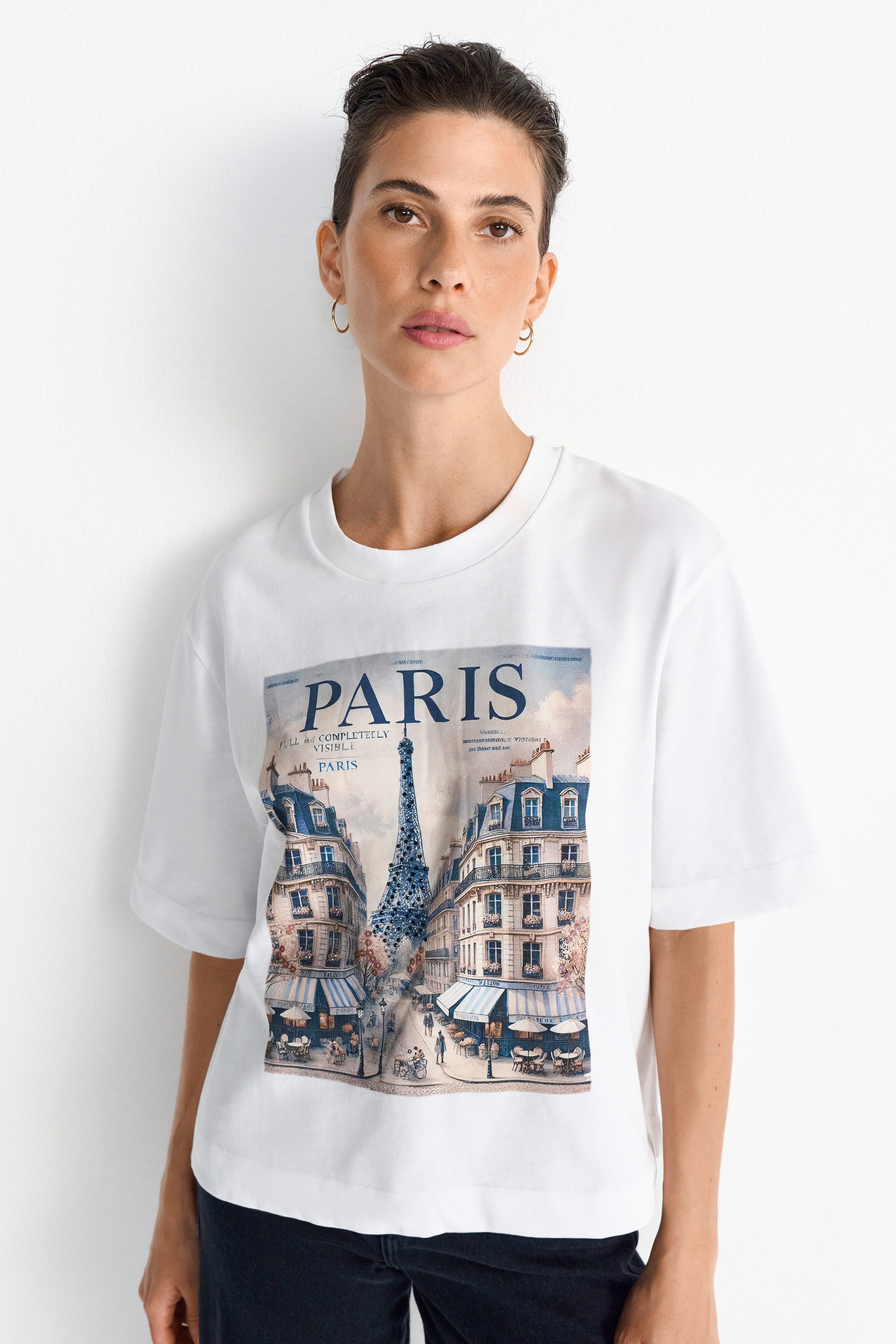 RICHROYAL T-Shirt mit nostalgischem Print und günstig online kaufen