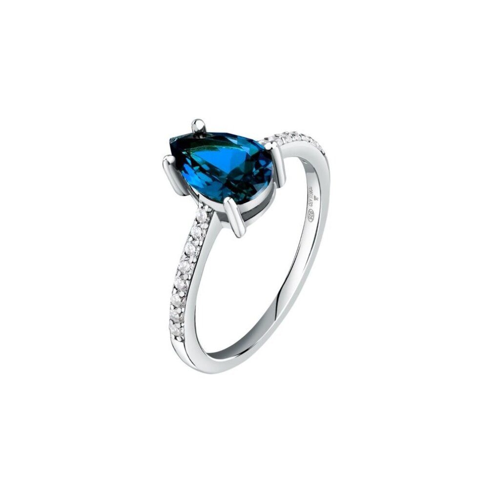 MORELLATO Fingerring Eleganter Silberring mit Zirkonen Tesori SAIW2040 - Kreislauf: 58 mm