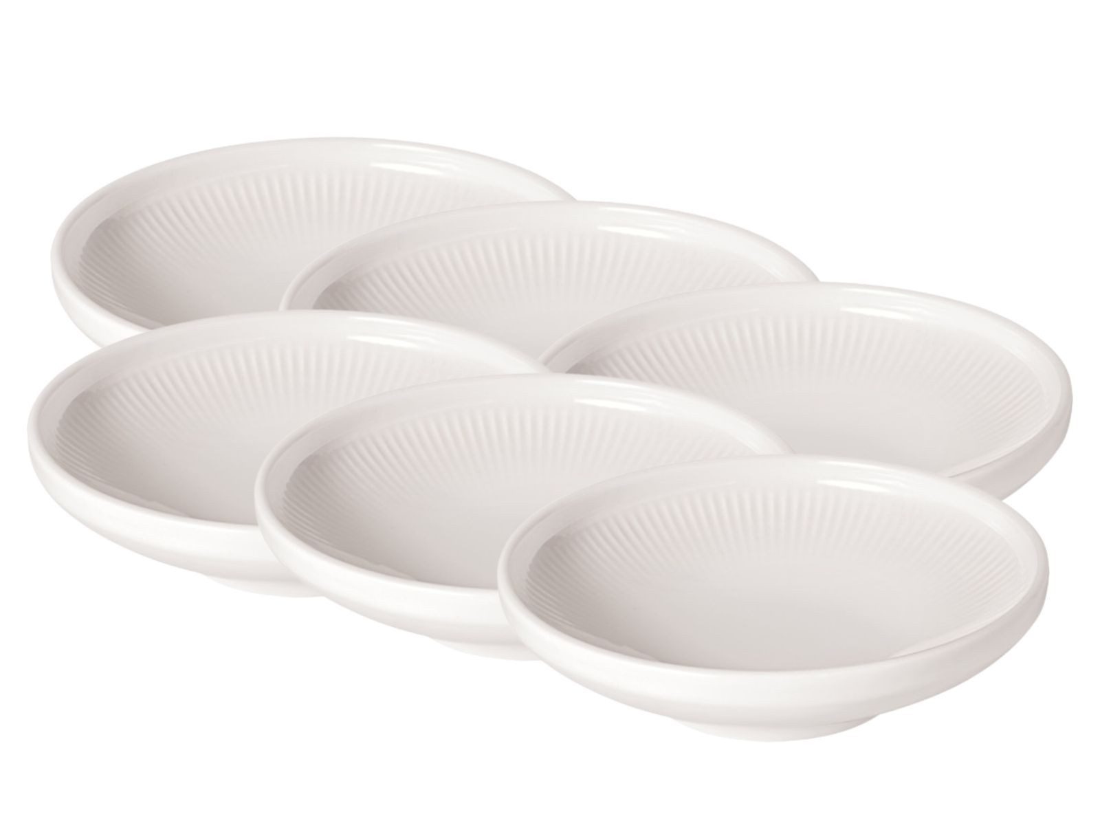 Geschirr-Set Afina Schälchen weiß 13cm Set6