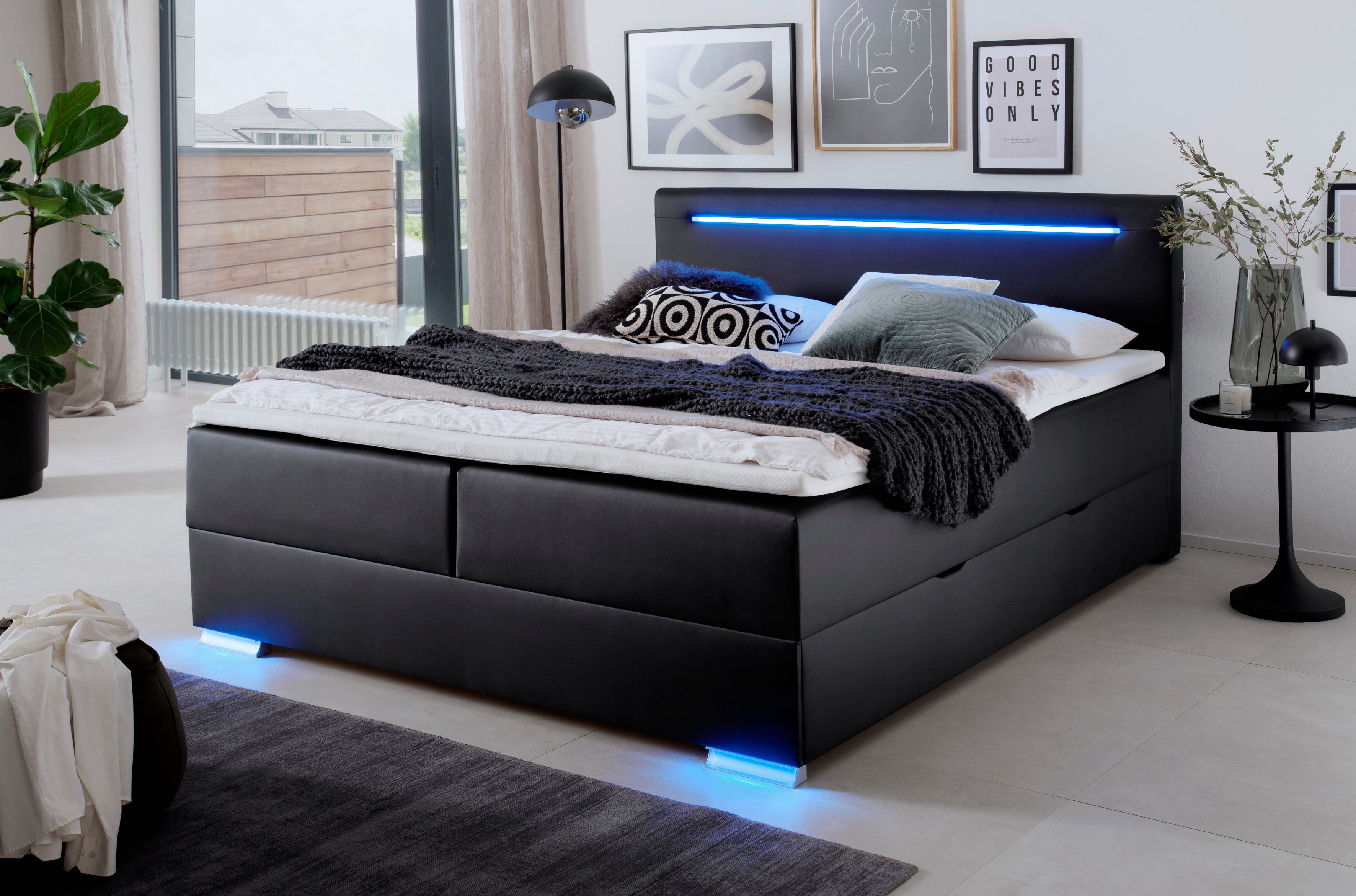 meise.möbel Boxspringbett Las Vegas, Füße und günstig online kaufen