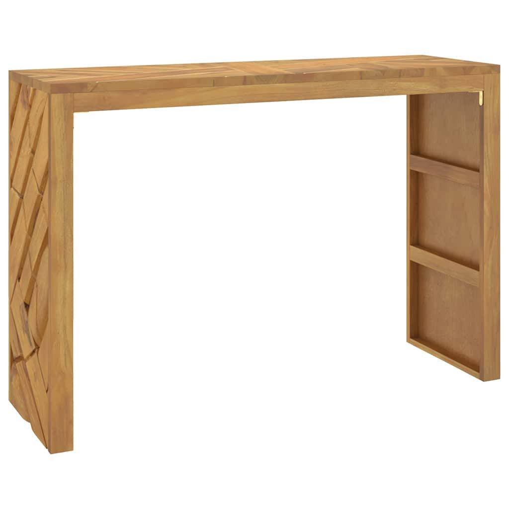 vidaXL Beistelltisch Konsolentisch 110x35x75 cm Massivholz