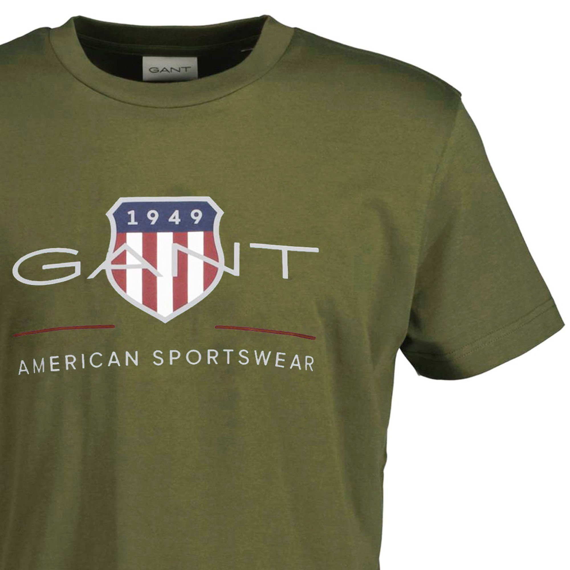 Gant T-Shirt Herren T-Shirt 1er Pack Baumwolle (Packung, 1er Pack) günstig online kaufen