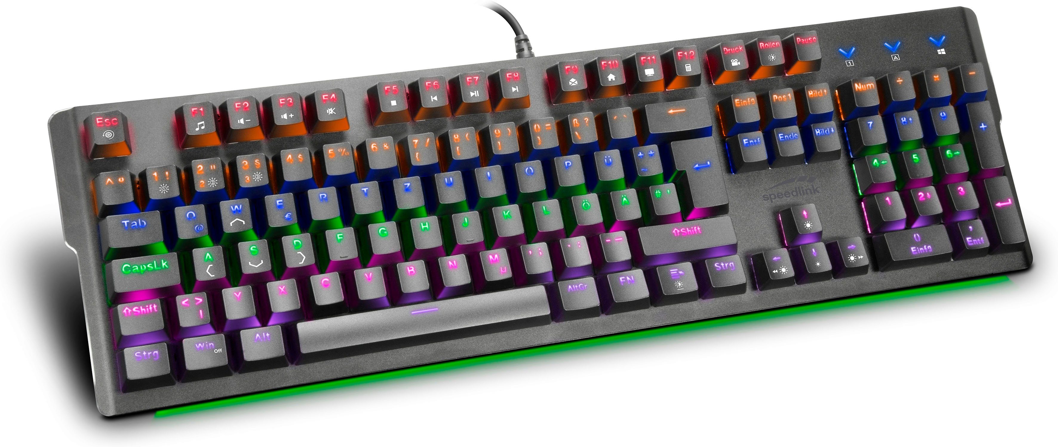 Speedlink VELA LED mechanisch Gaming-Tastatur (mechanisch)