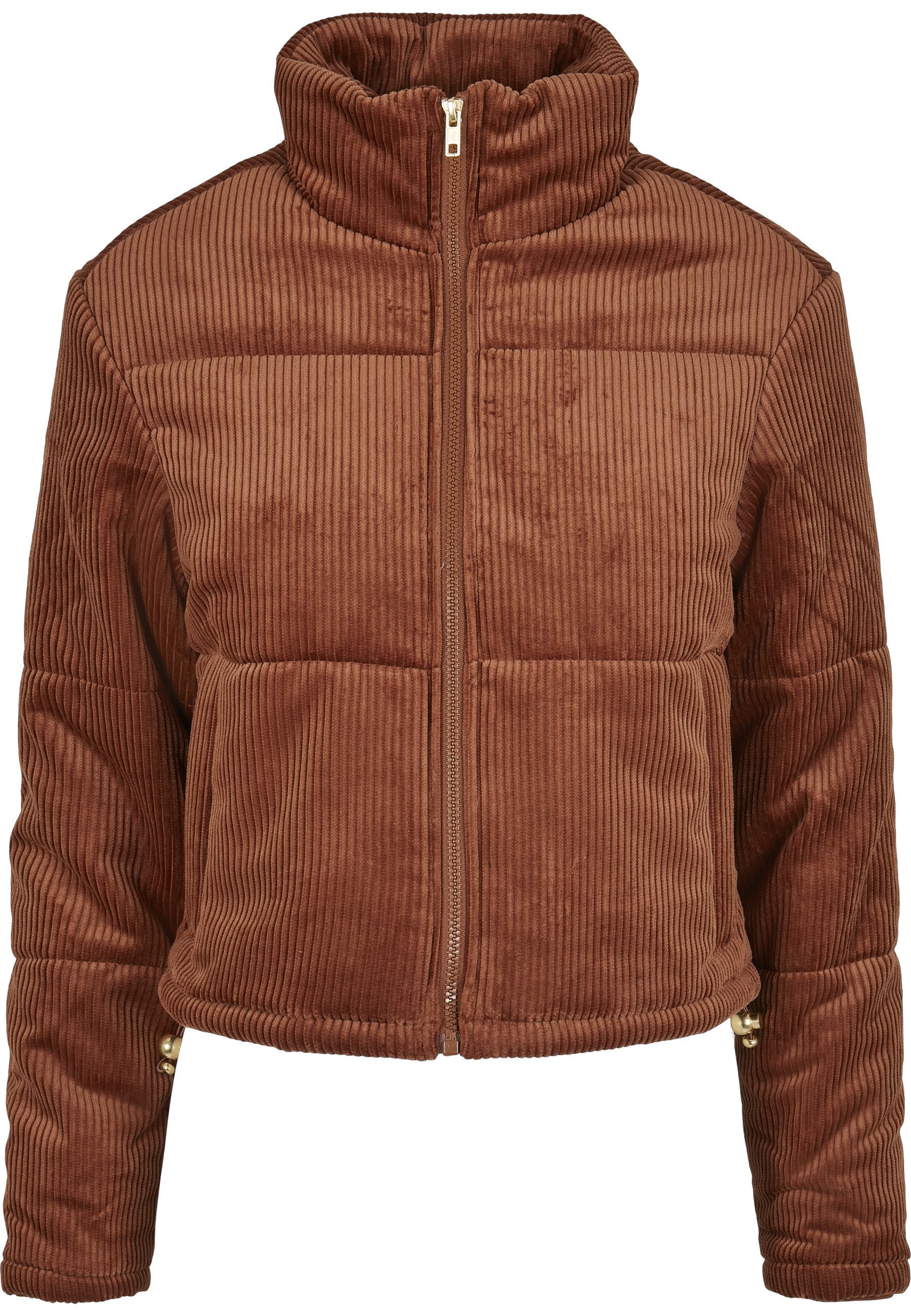 URBAN CLASSICS Winterjacke Urban Classics Damen Ladies Corduroy Puffer Jack günstig online kaufen